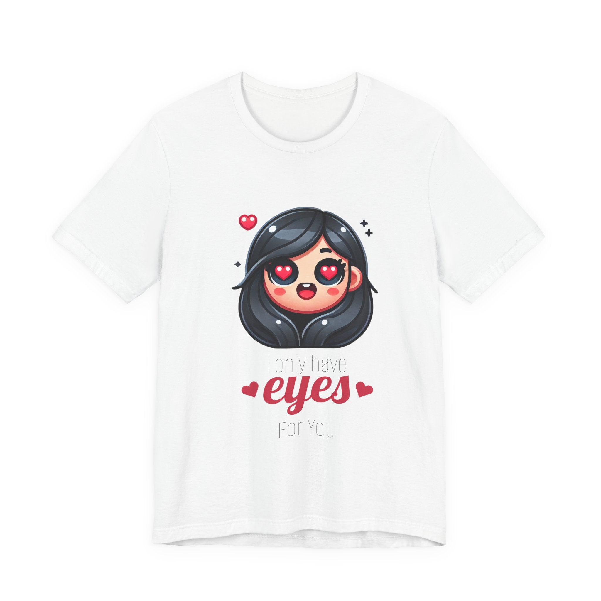 Cute Heart Eyes Graphic Tee