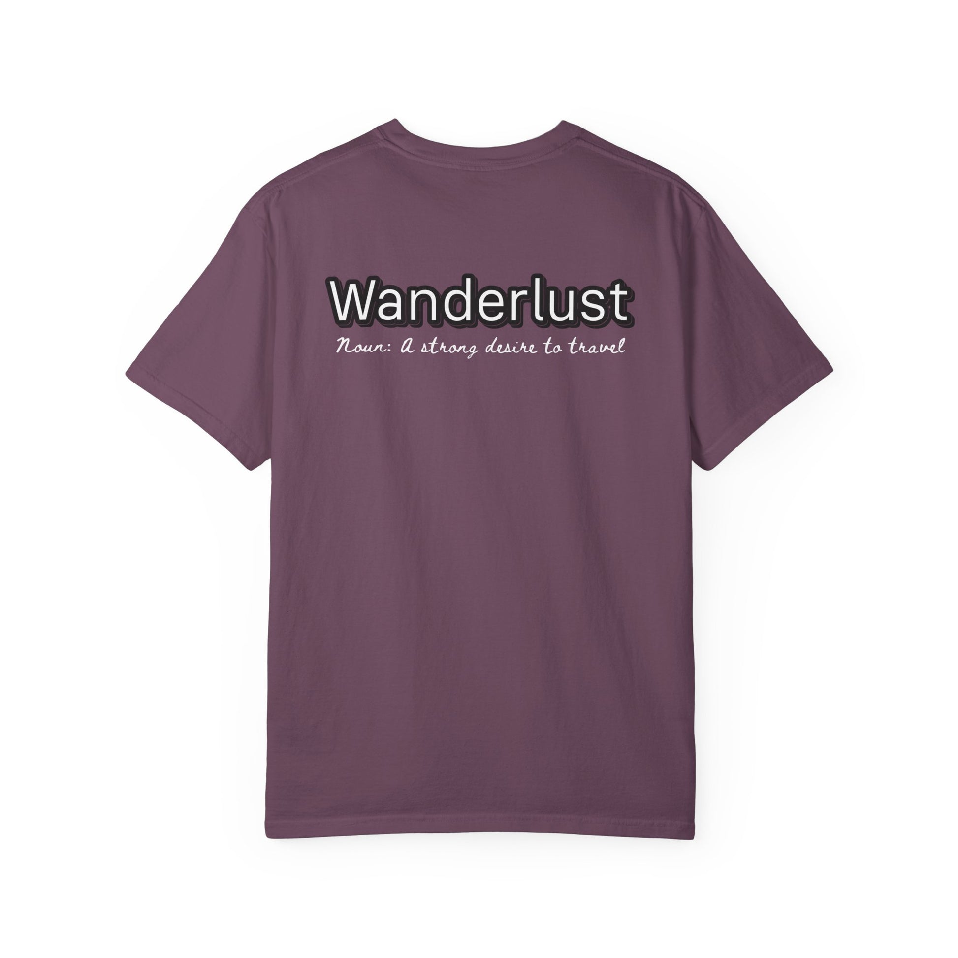 Wanderlust Graphic T-shirt - Summer Colors