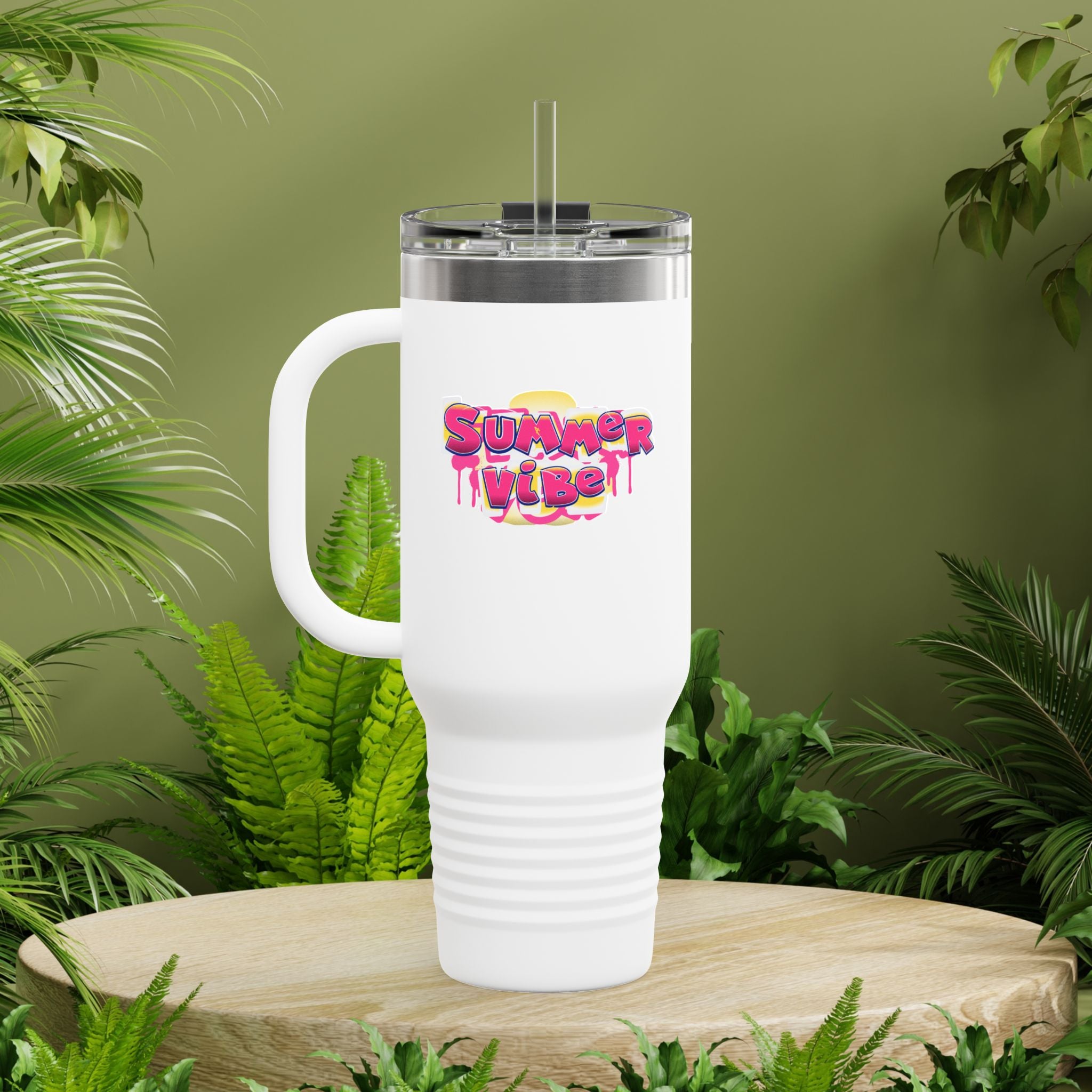 Vibrant Summer Vibes Tumbler