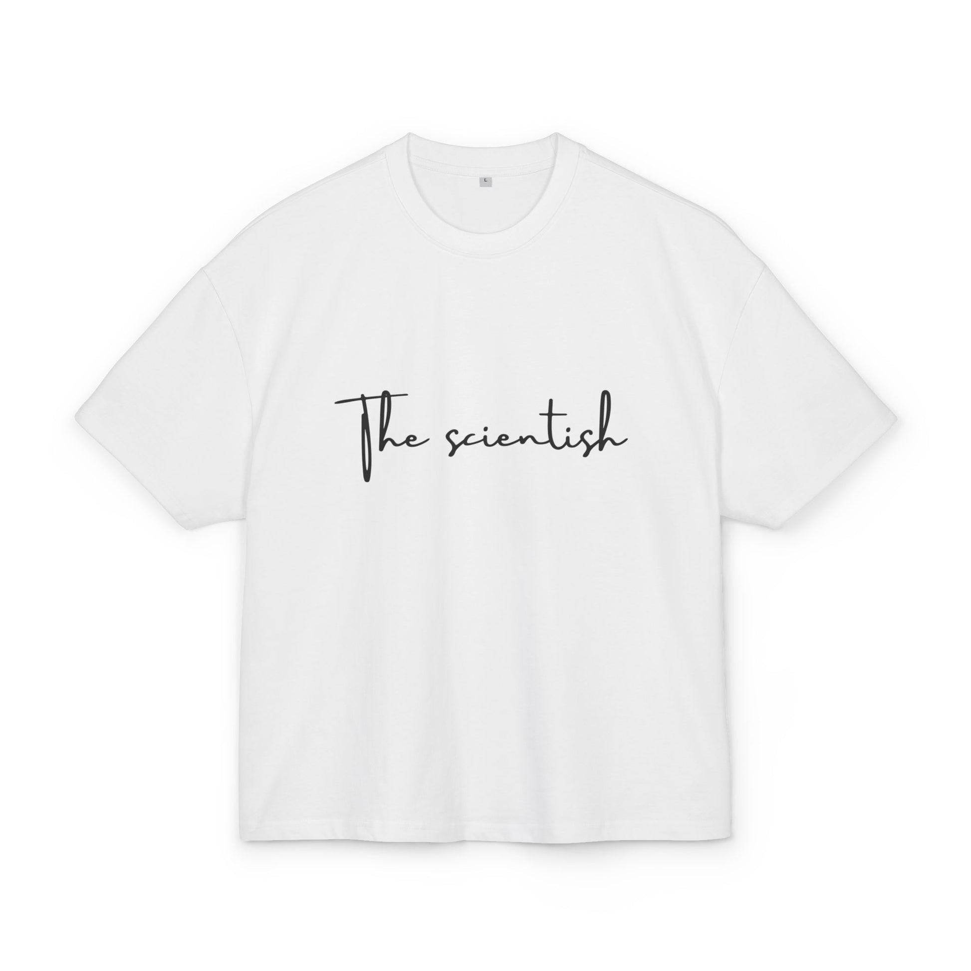 The Scientist Unisex Cotton Oversized T-Shirt