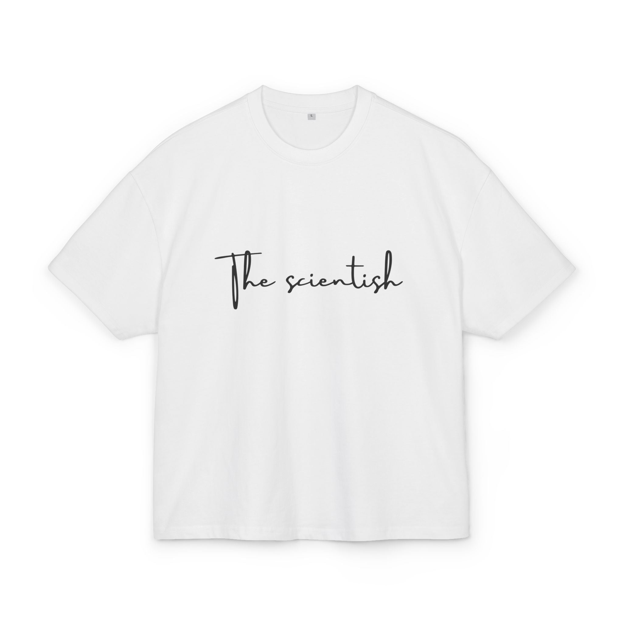 The Scientist Unisex Cotton Oversized T-Shirt