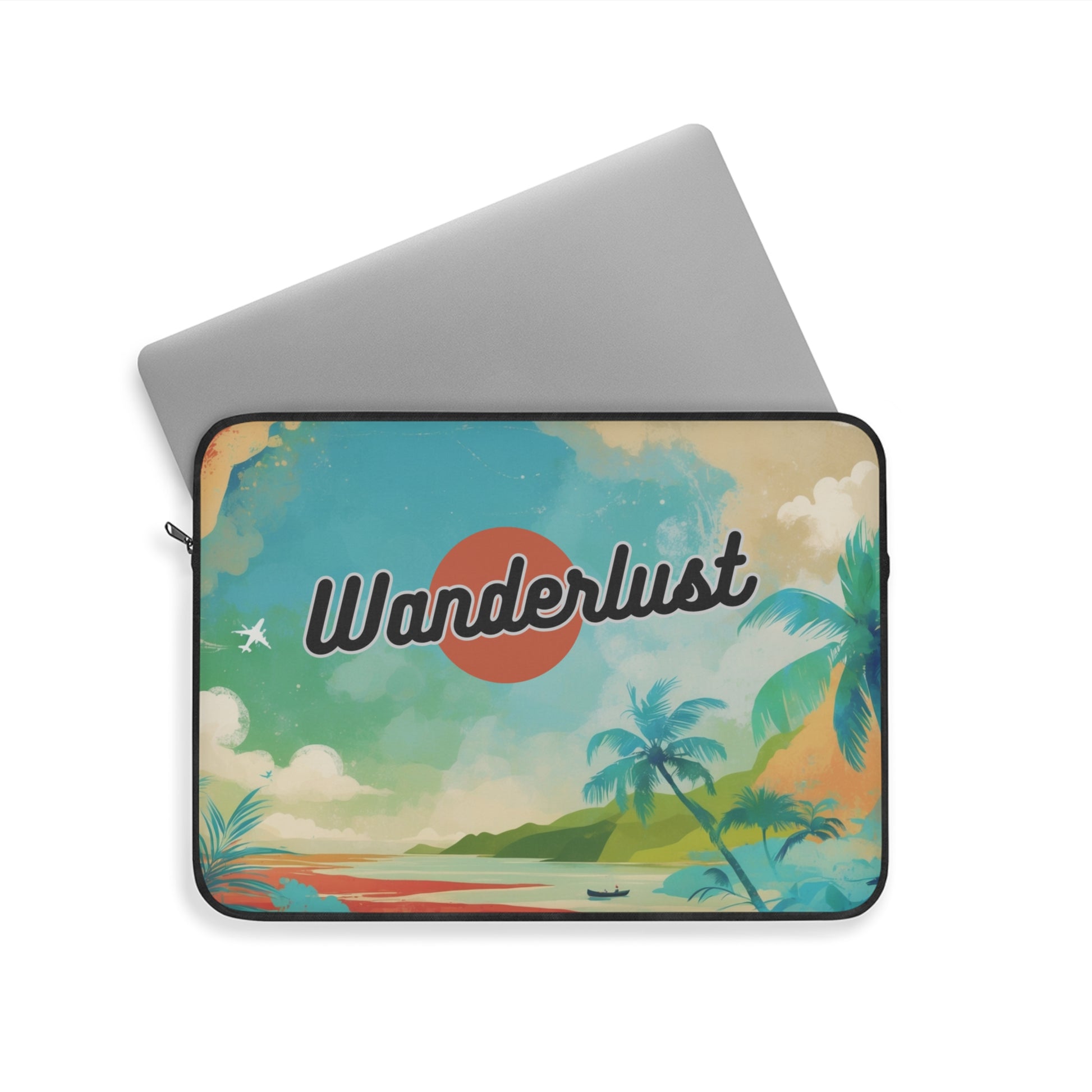 Wanderlust Laptop Sleeve for Travel Lovers