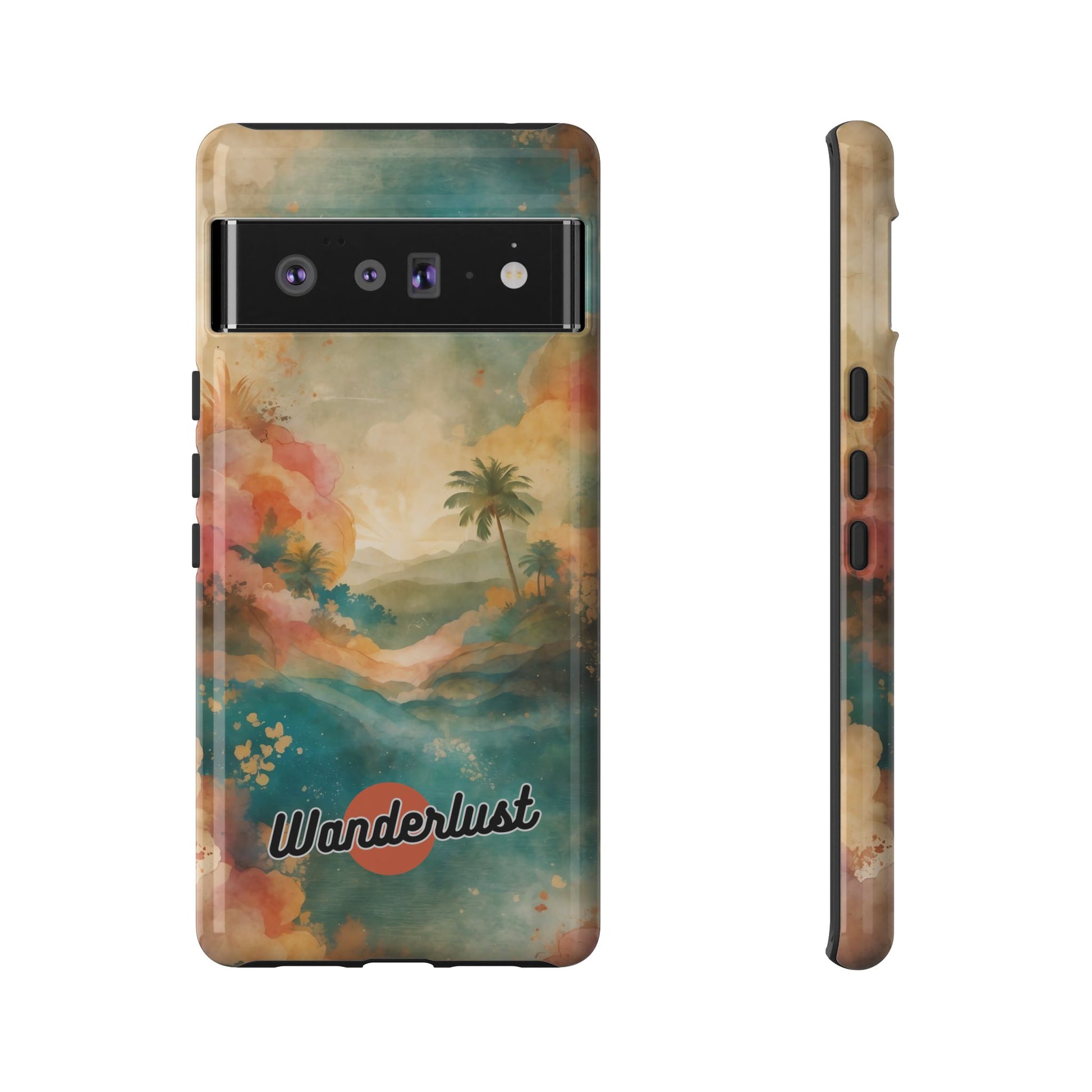 Tropical Earth View Wanderlust Tough Phone Case