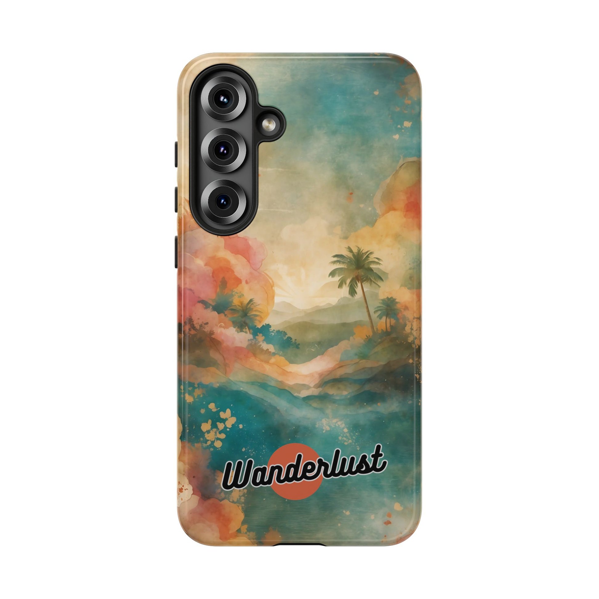 Tropical Earth View Wanderlust Tough Phone Case