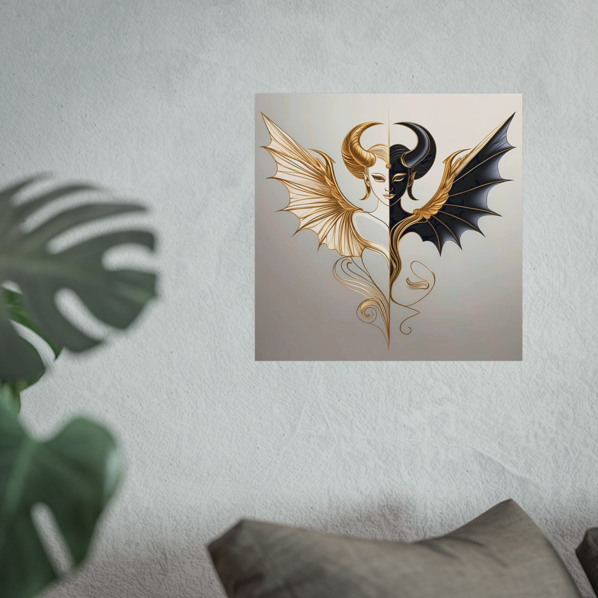 Elegant Duality Fine Art Poster