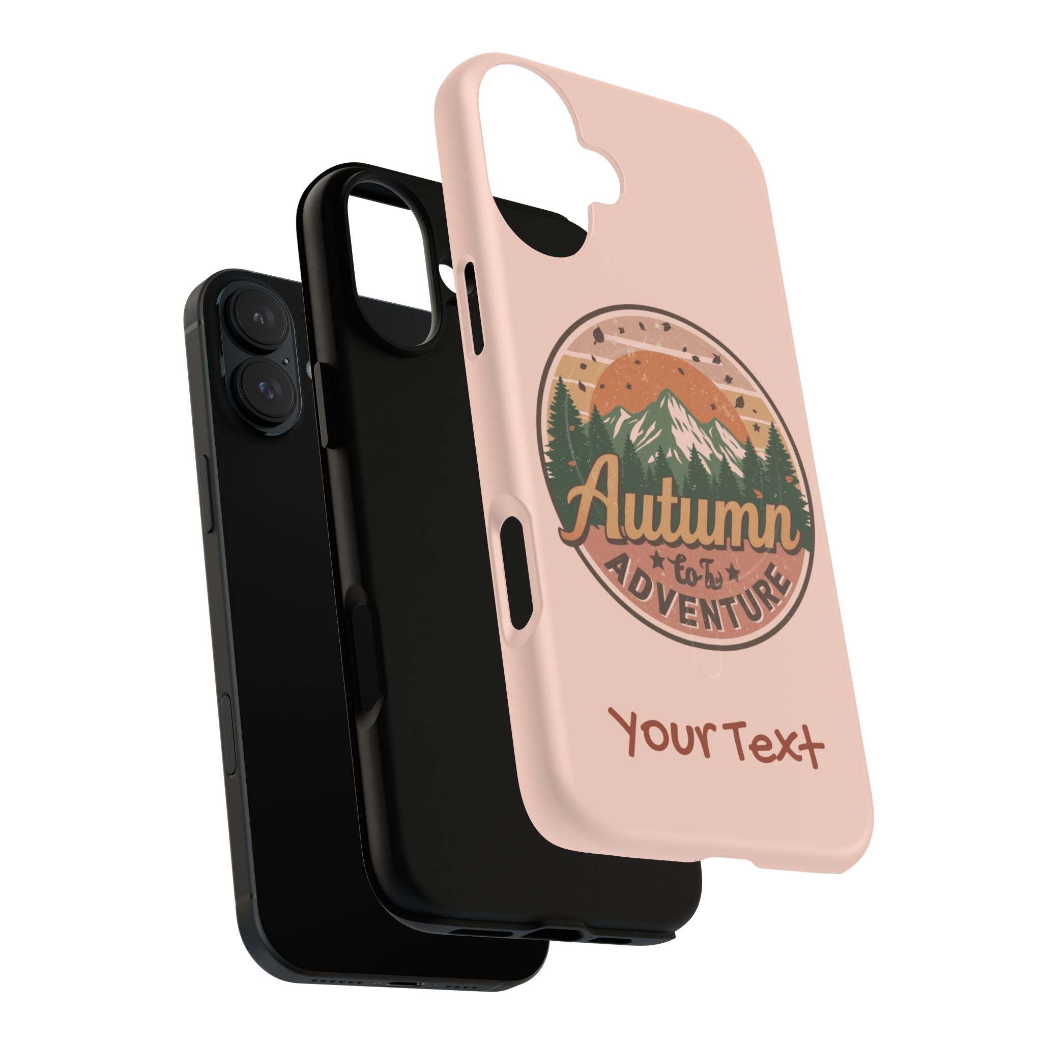 Autumn Adventure Magnetic Phone Case, Personalized Phone Cover