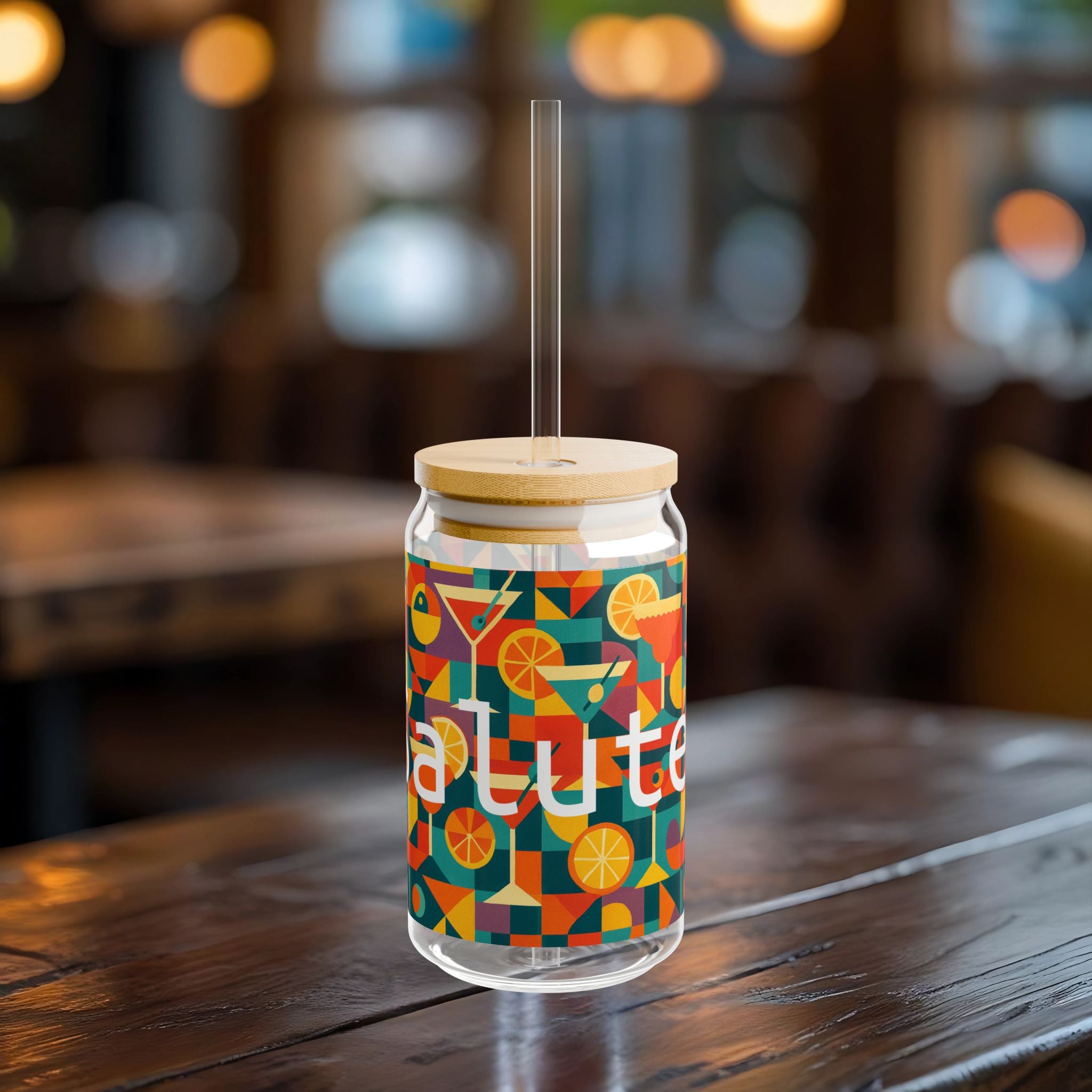 Colourful Salut Sipper Glass