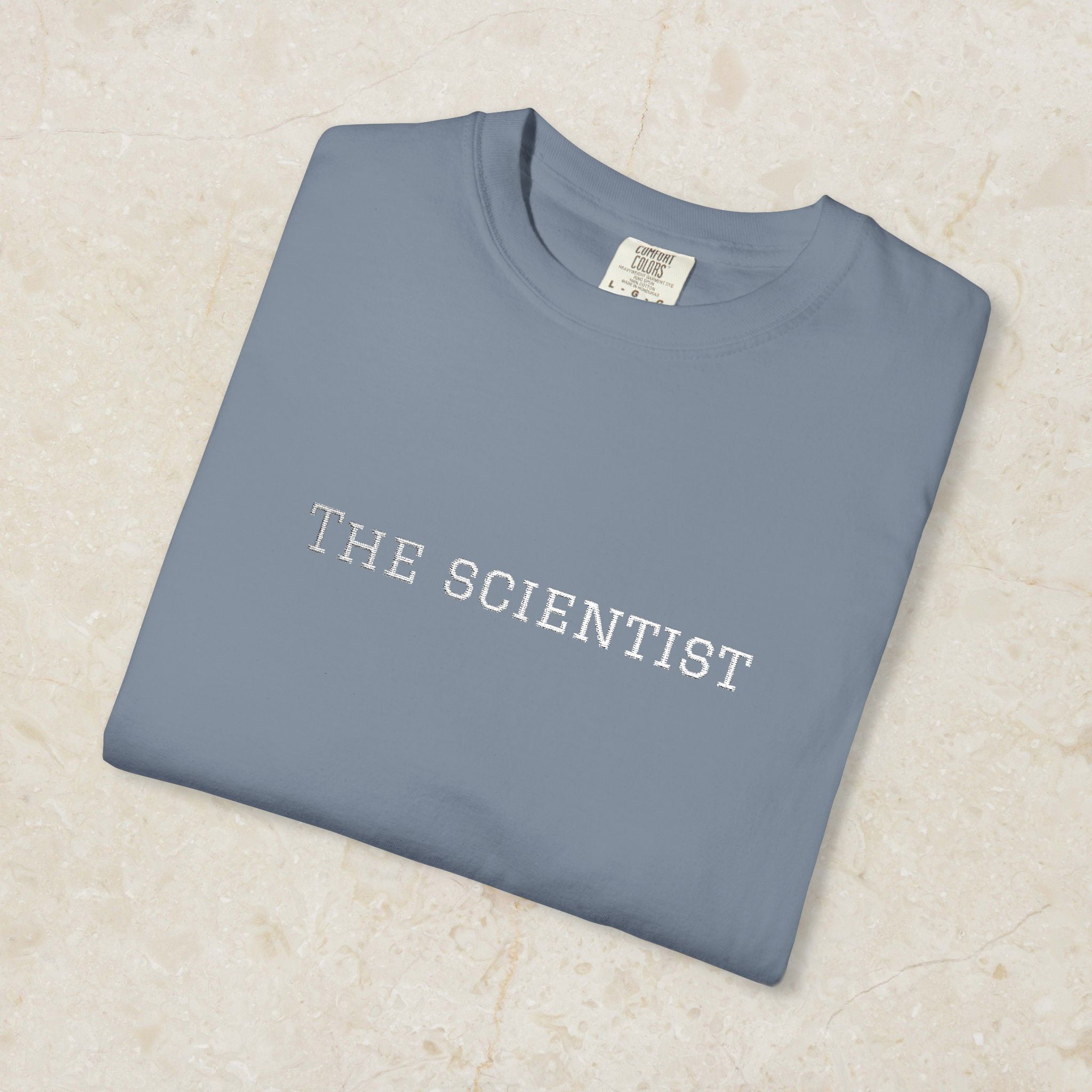 Embroidered Scientist Unisex T-Shirt