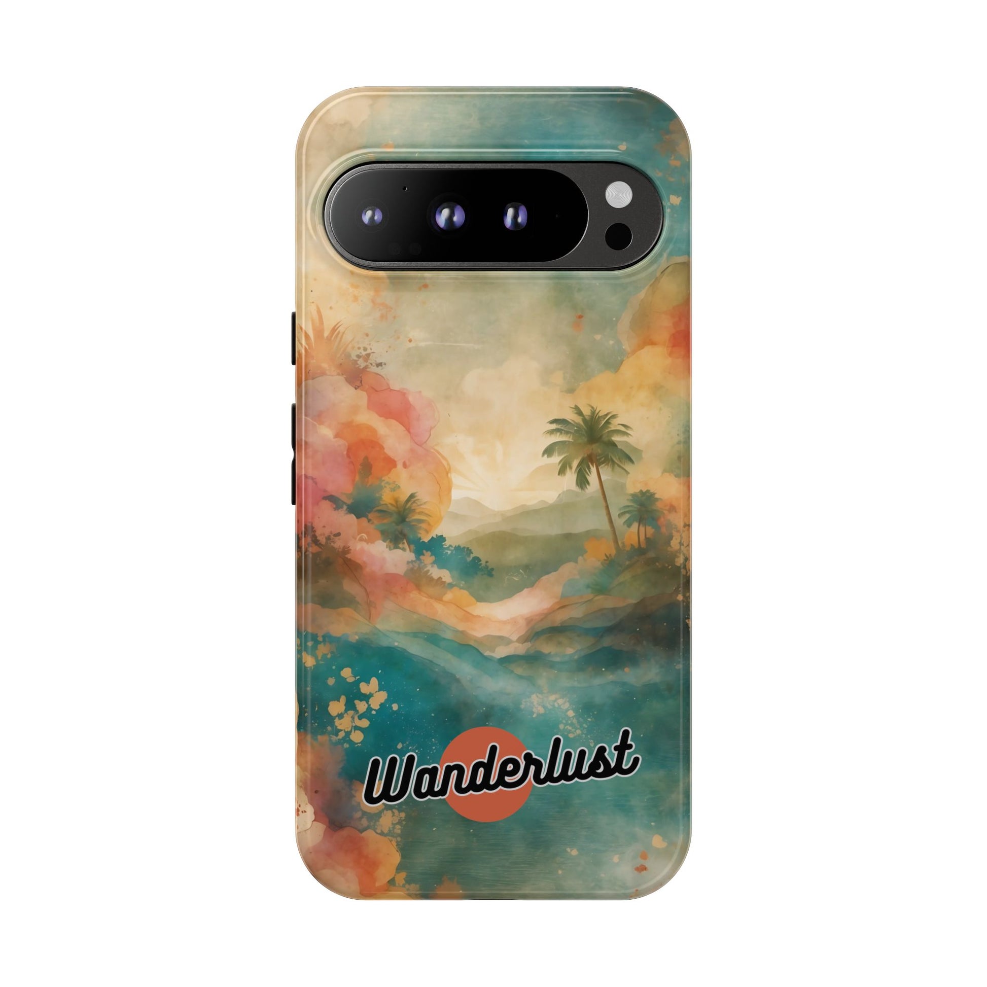 Tropical Earth View Wanderlust Tough Phone Case