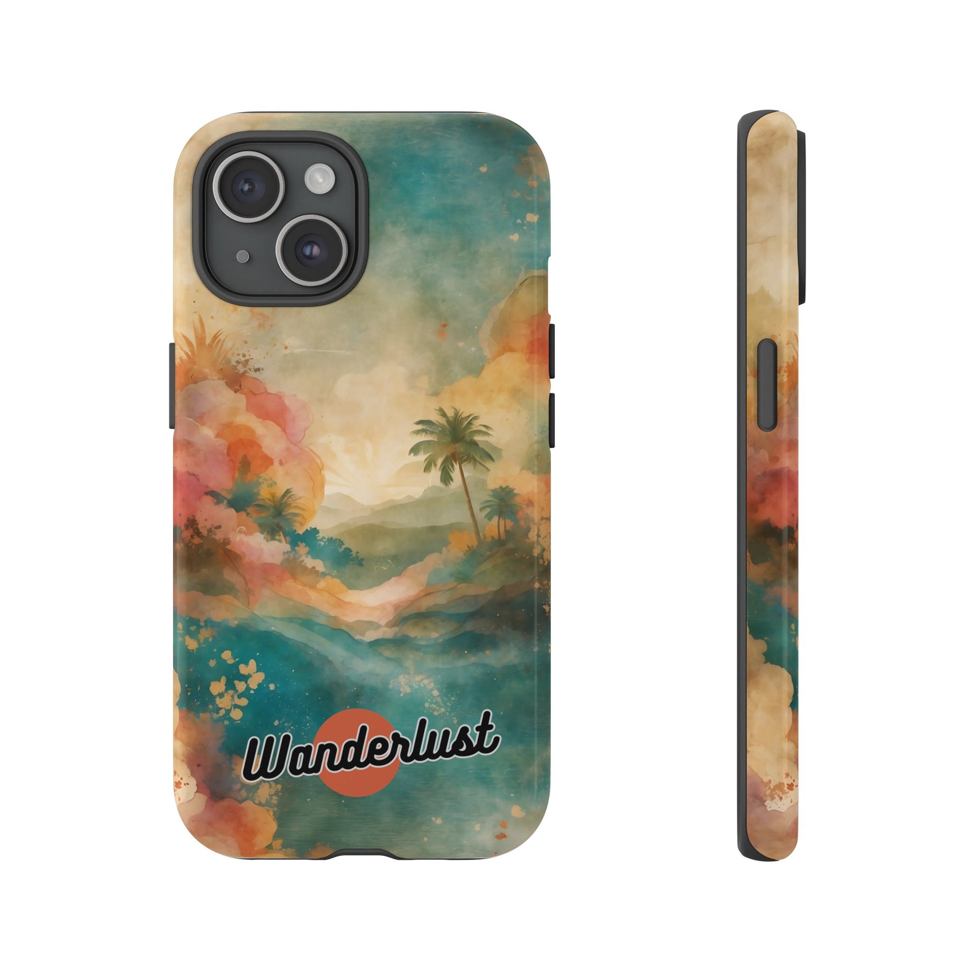 Tropical Earth View Wanderlust Tough Phone Case