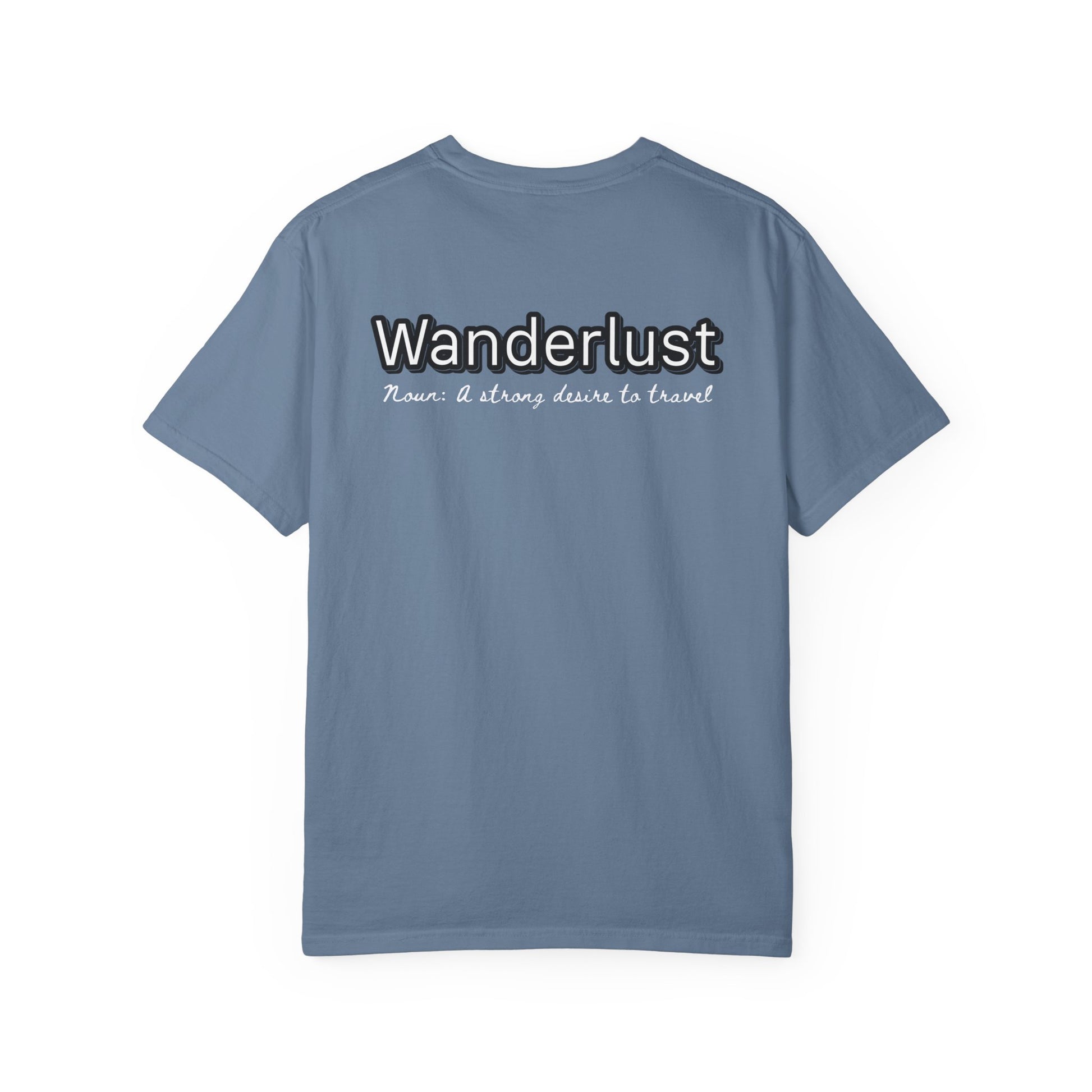 Wanderlust Graphic T-shirt - Summer Colors
