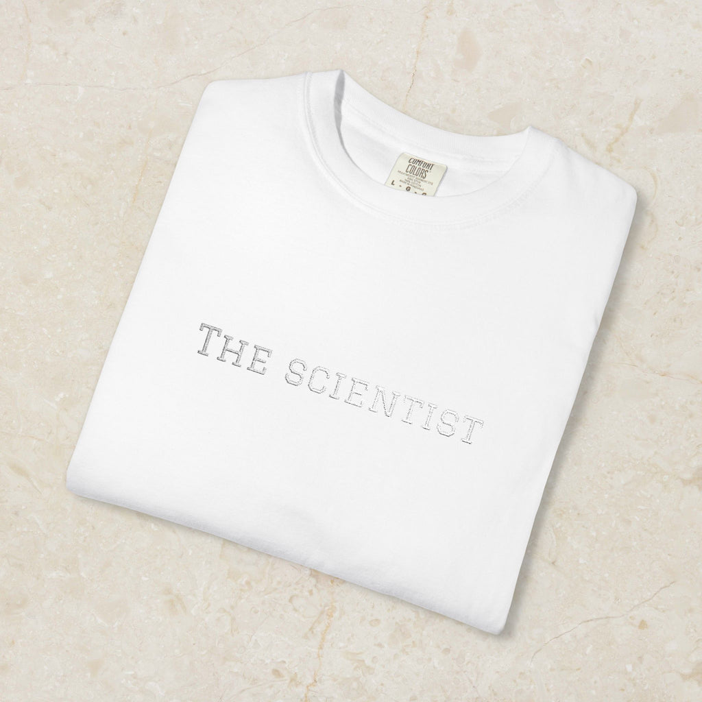 Embroidered Scientist Unisex T-Shirt