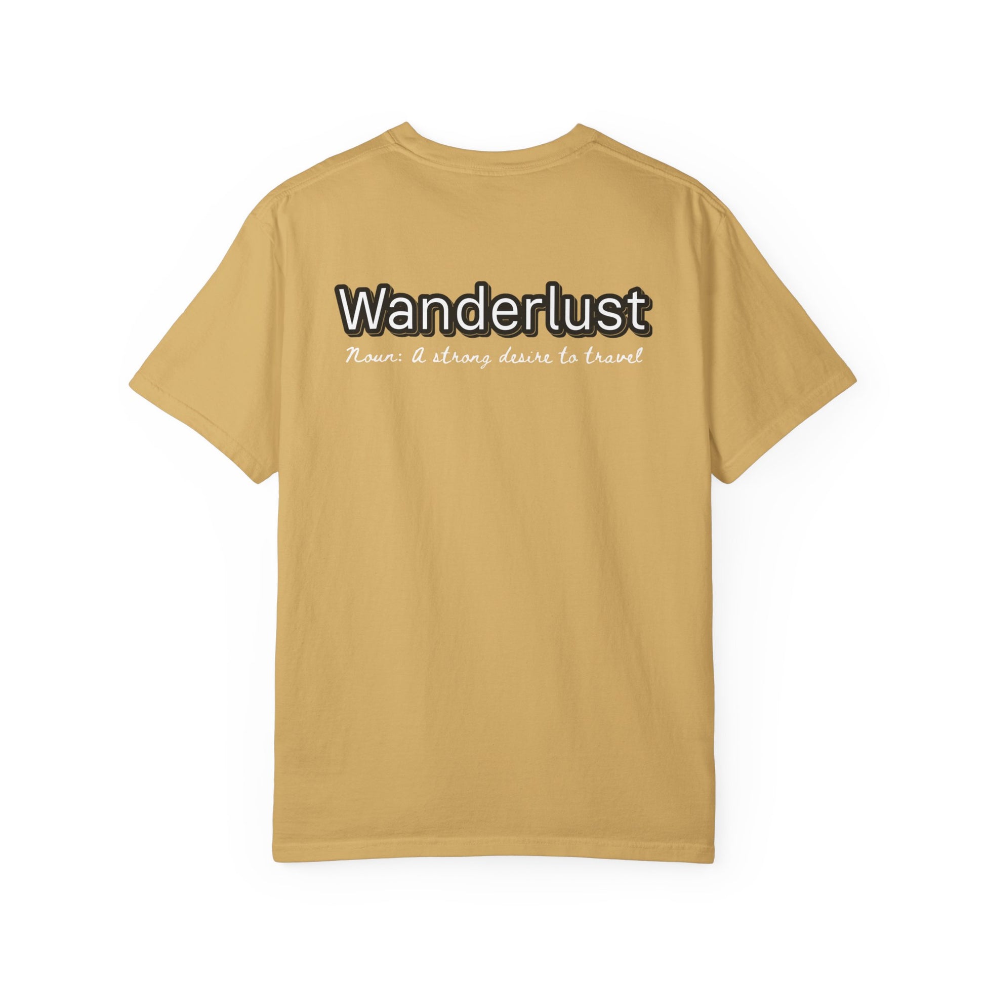 Wanderlust Graphic T-shirt - Summer Colors