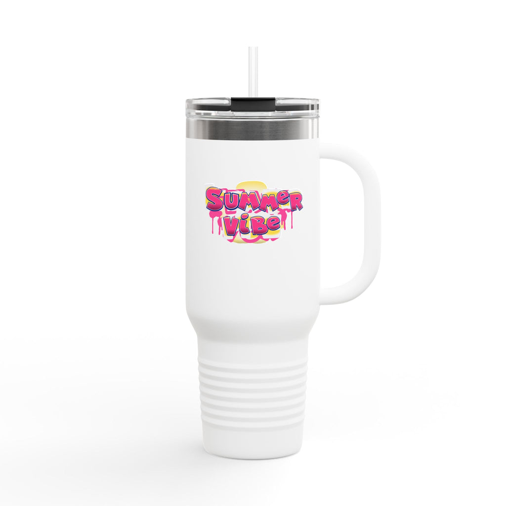 Vibrant Summer Vibes Travel Mug
