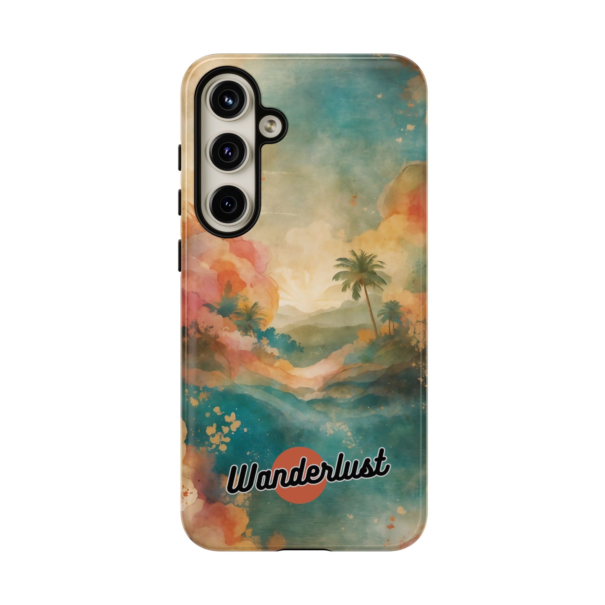 Tropical Earth View Wanderlust Tough Phone Case