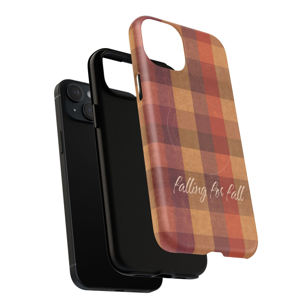 Plaid Tough Magnetic iPhone 7 Case