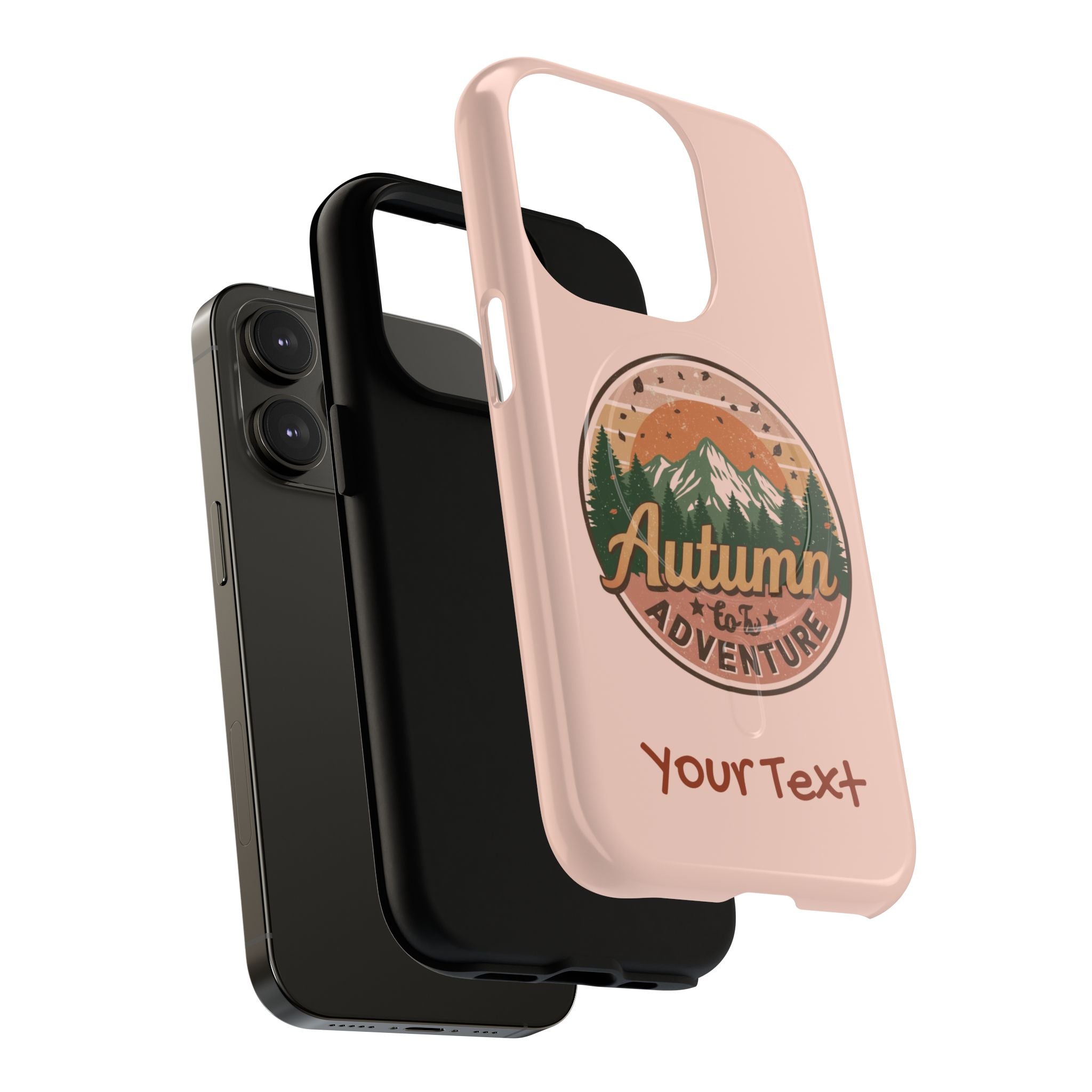 Autumn Adventure Magnetic Phone Case, Personalized Phone Cover
