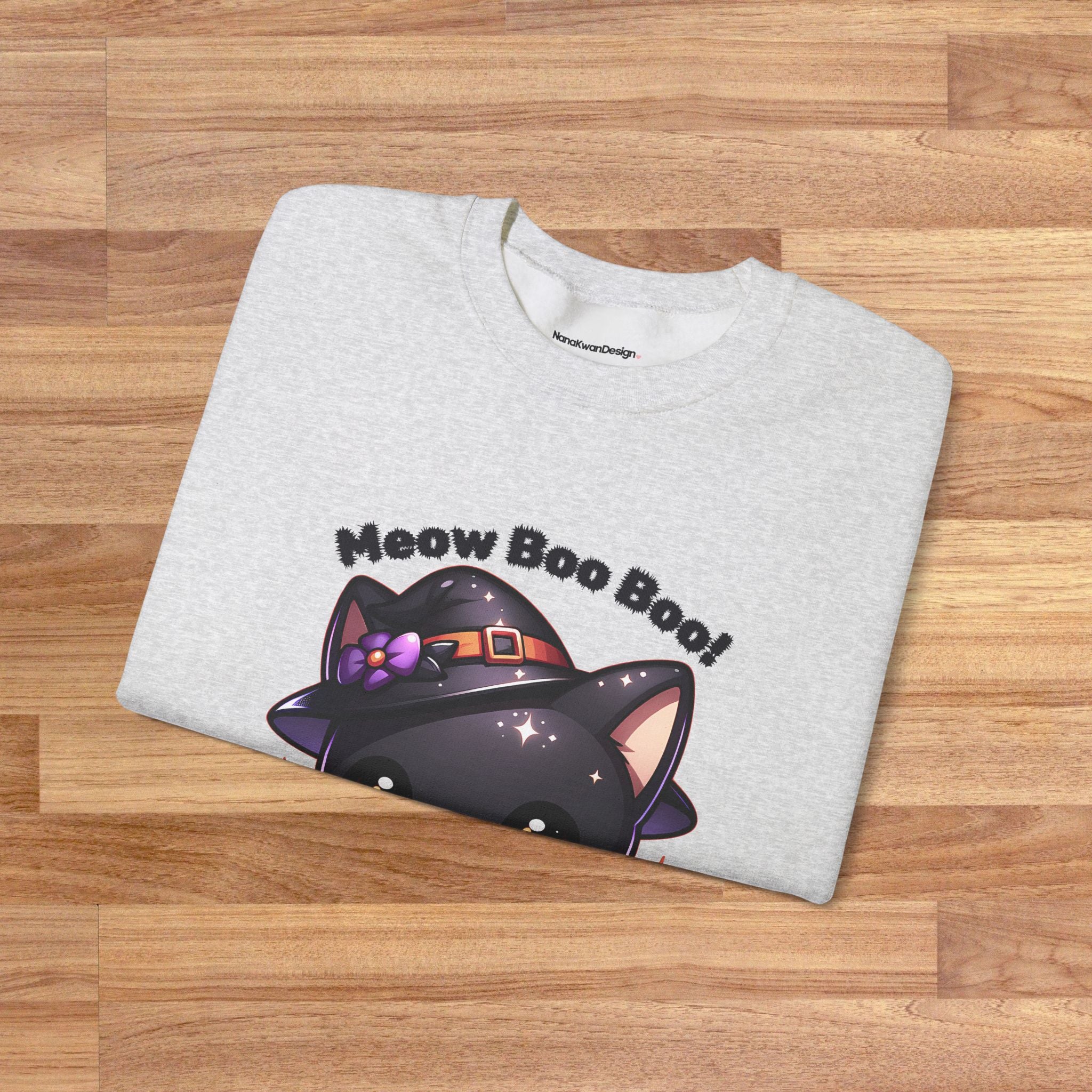 Cute Halloween Cat Sweatshirt