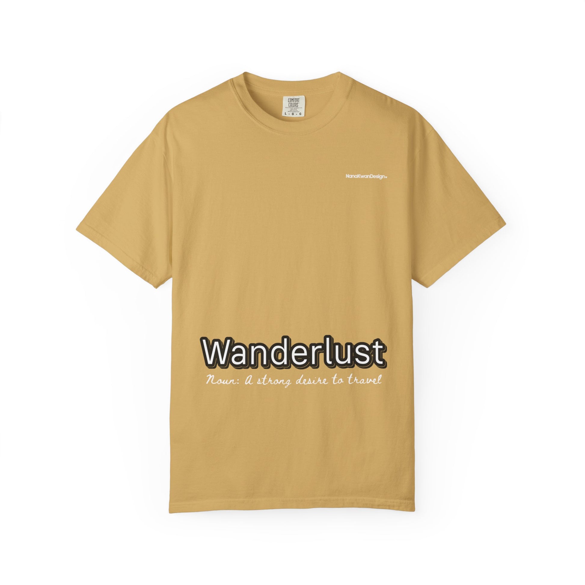 Wanderlust Graphic T-shirt - Summer Colors