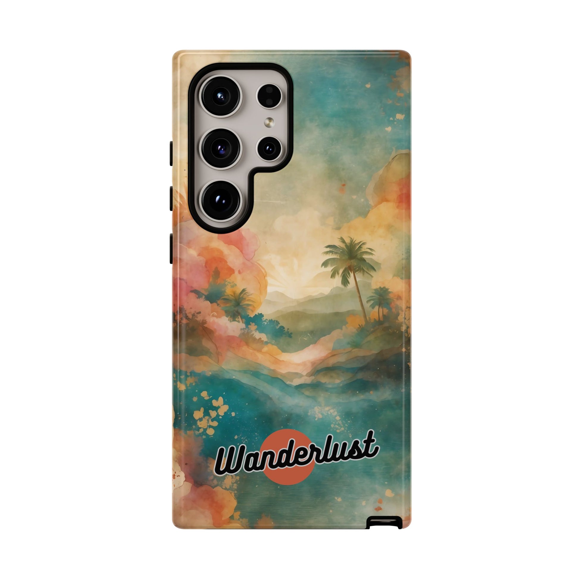 Tropical Earth View Wanderlust Tough Phone Case