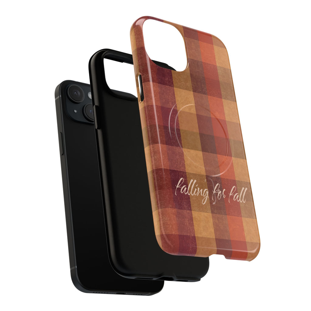 Plaid Tough Magnetic iPhone 7 Case