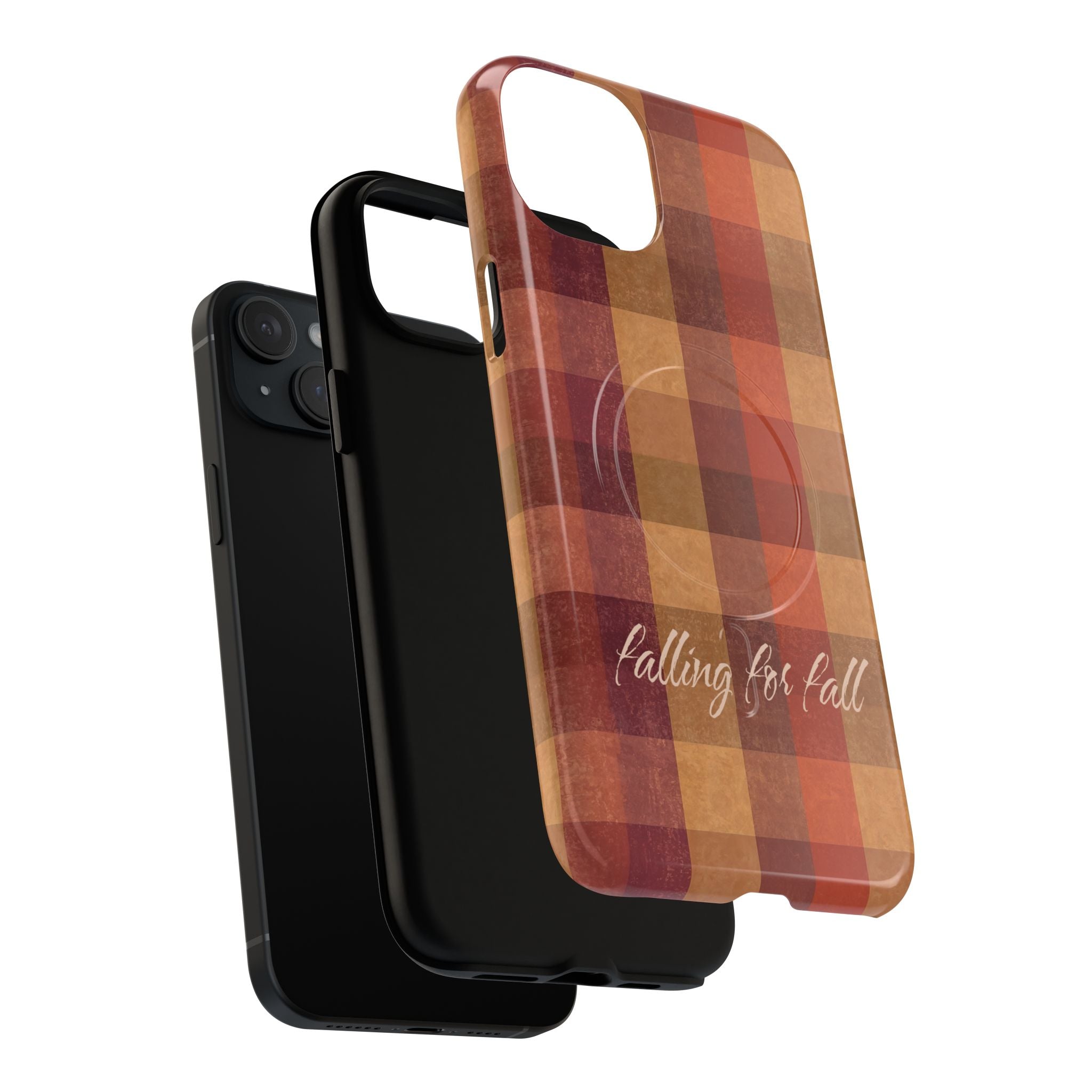 Plaid Tough Magnetic iPhone 7 Case