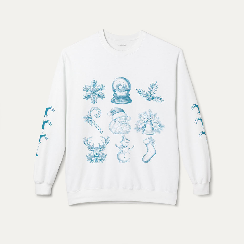 Cozy Holiday Sweatshirt with Winter Designs