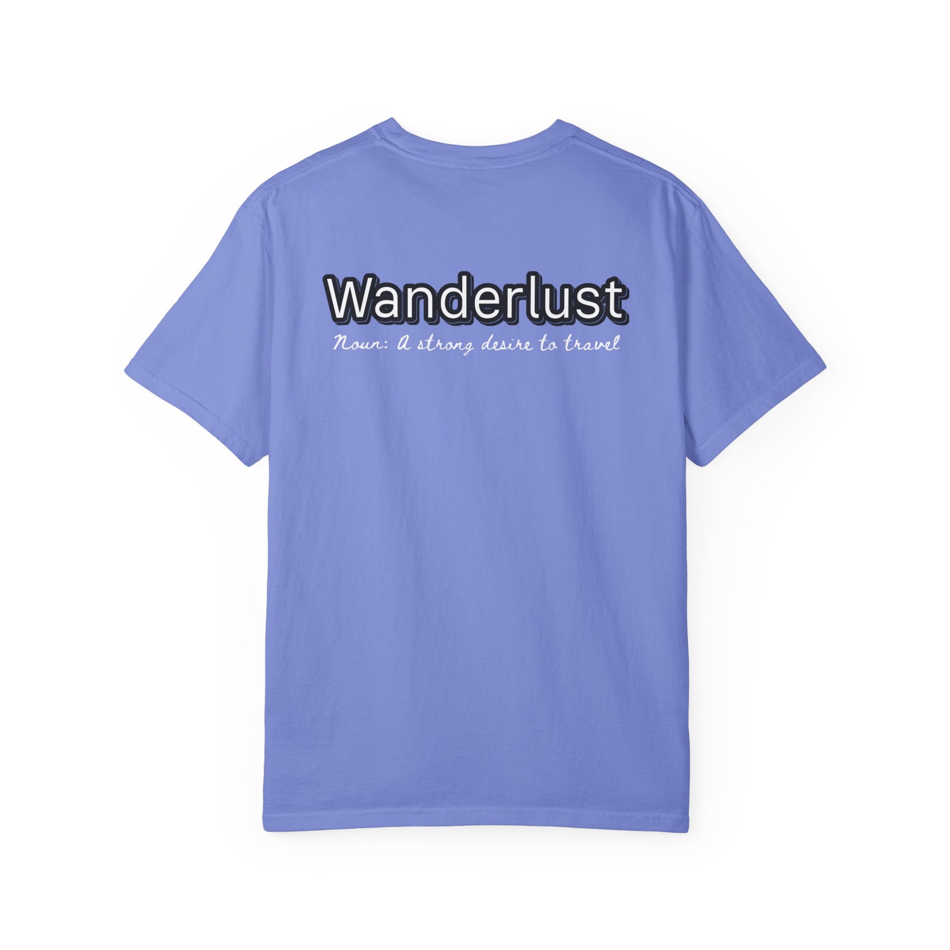 Wanderlust Graphic T-shirt - Summer Colors