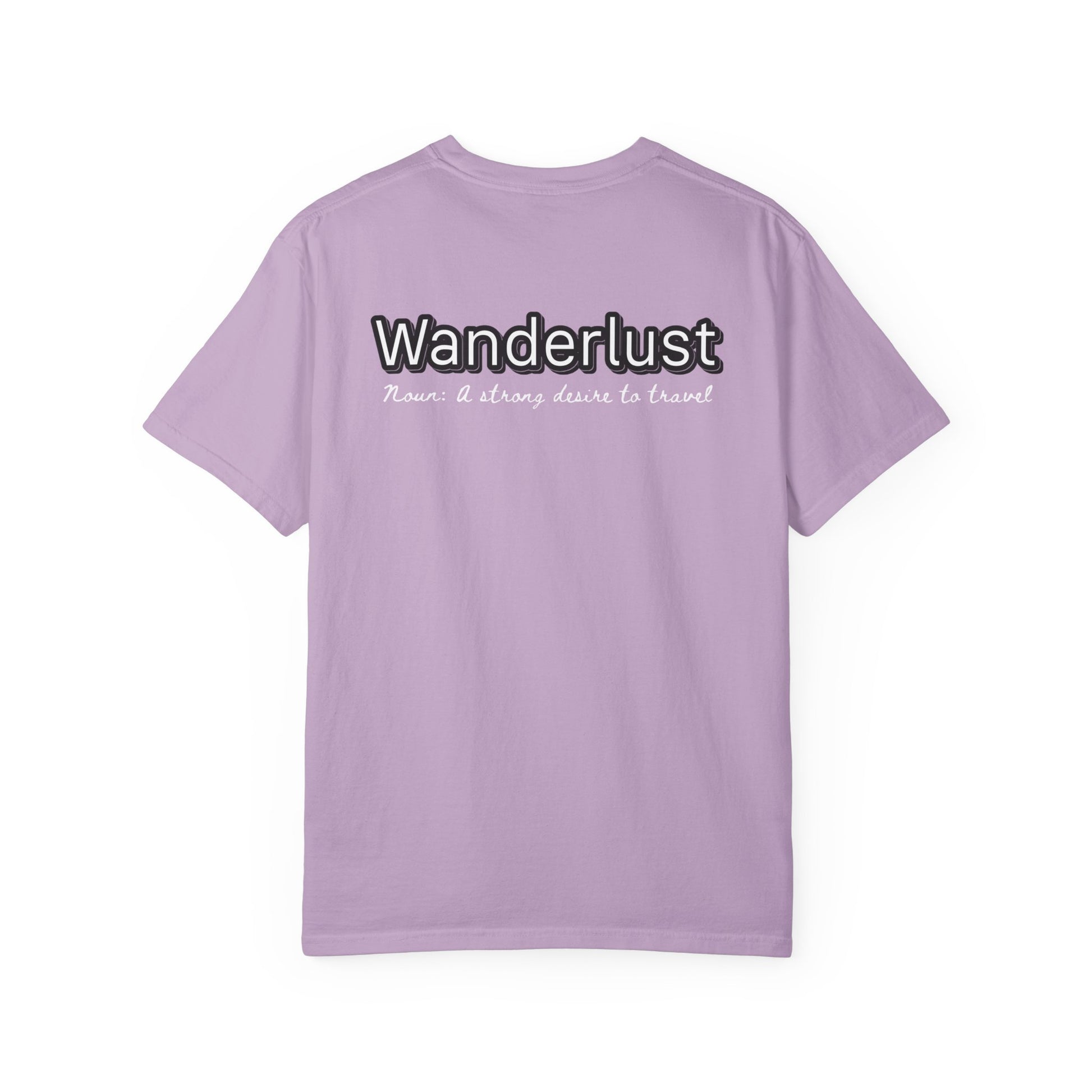 Wanderlust Graphic T-shirt - Summer Colors