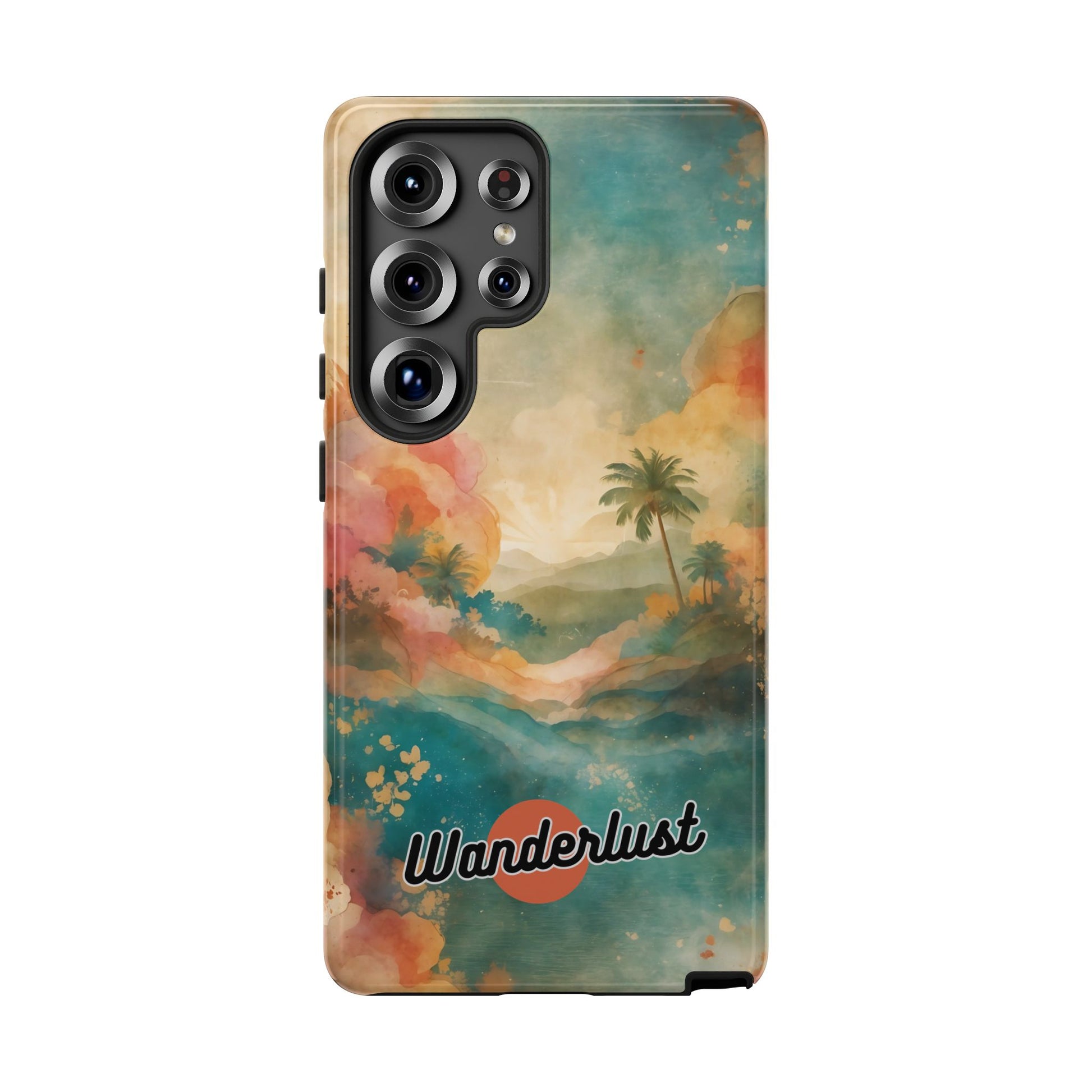 Tropical Earth View Wanderlust Tough Phone Case