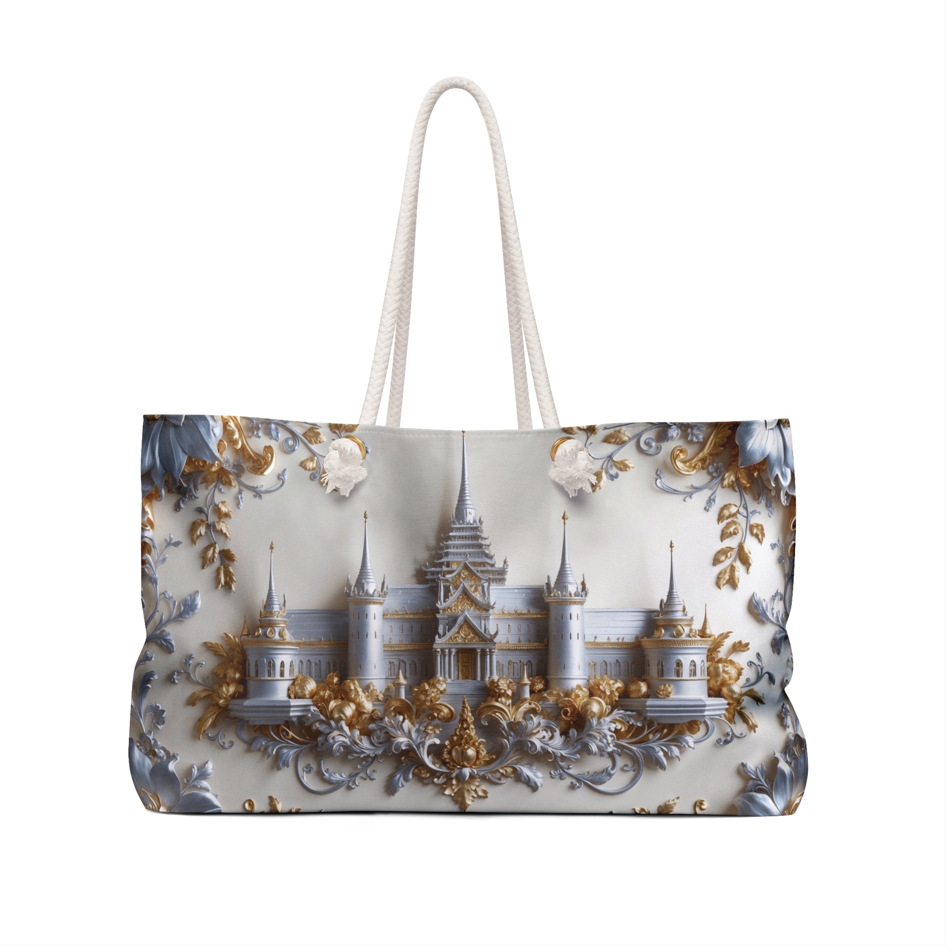 Elegant Castle Weekender Tote Bag