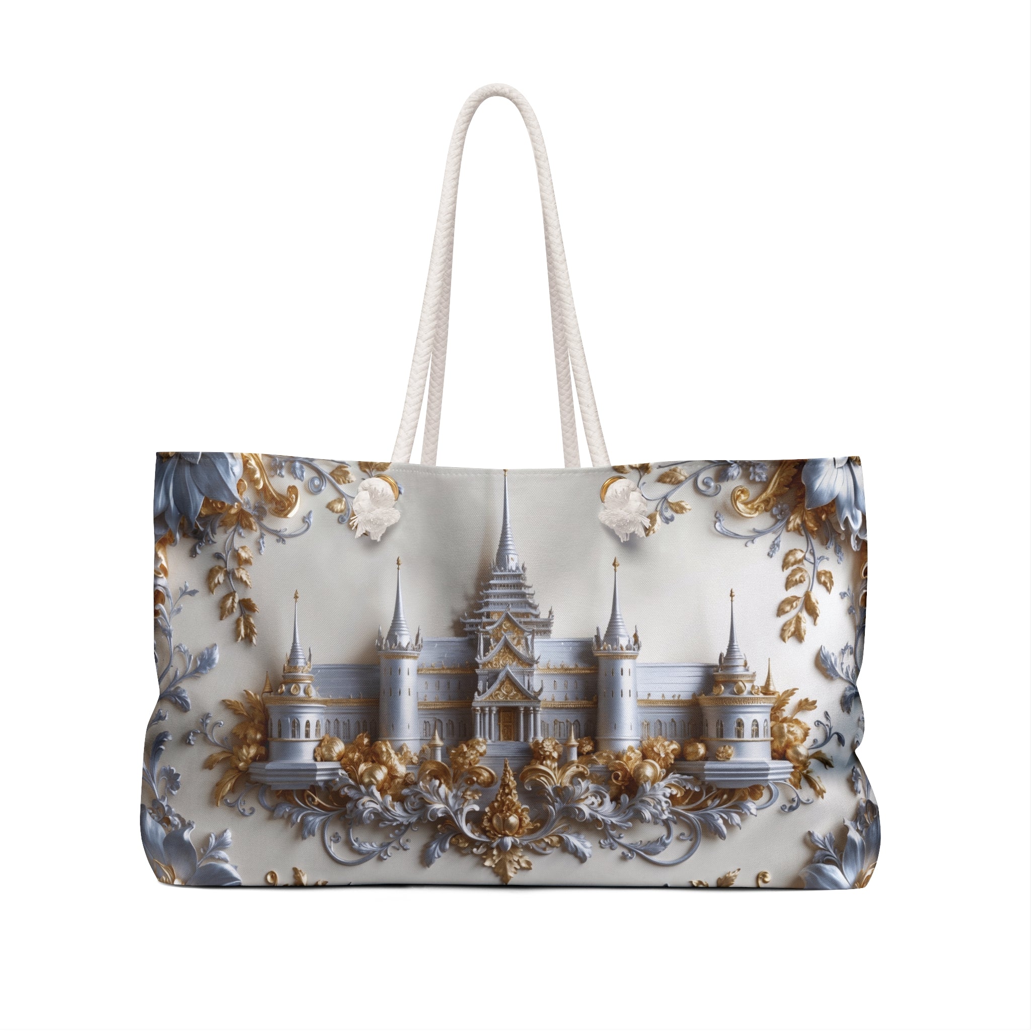 Elegant Castle Weekender Tote Bag