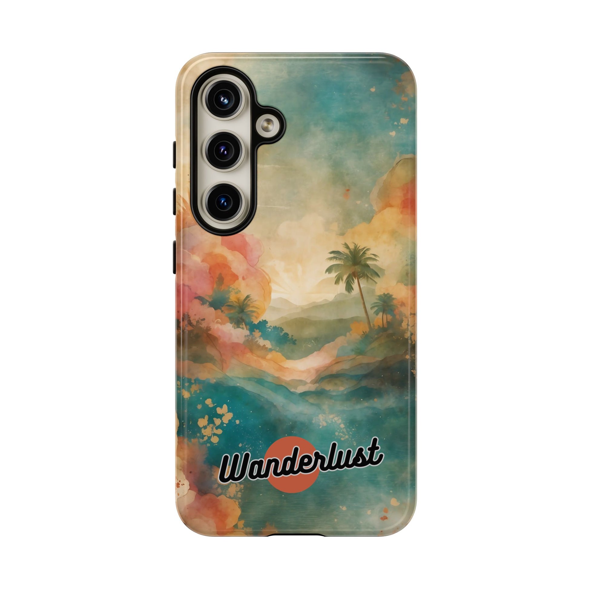 Tropical Earth View Wanderlust Tough Phone Case