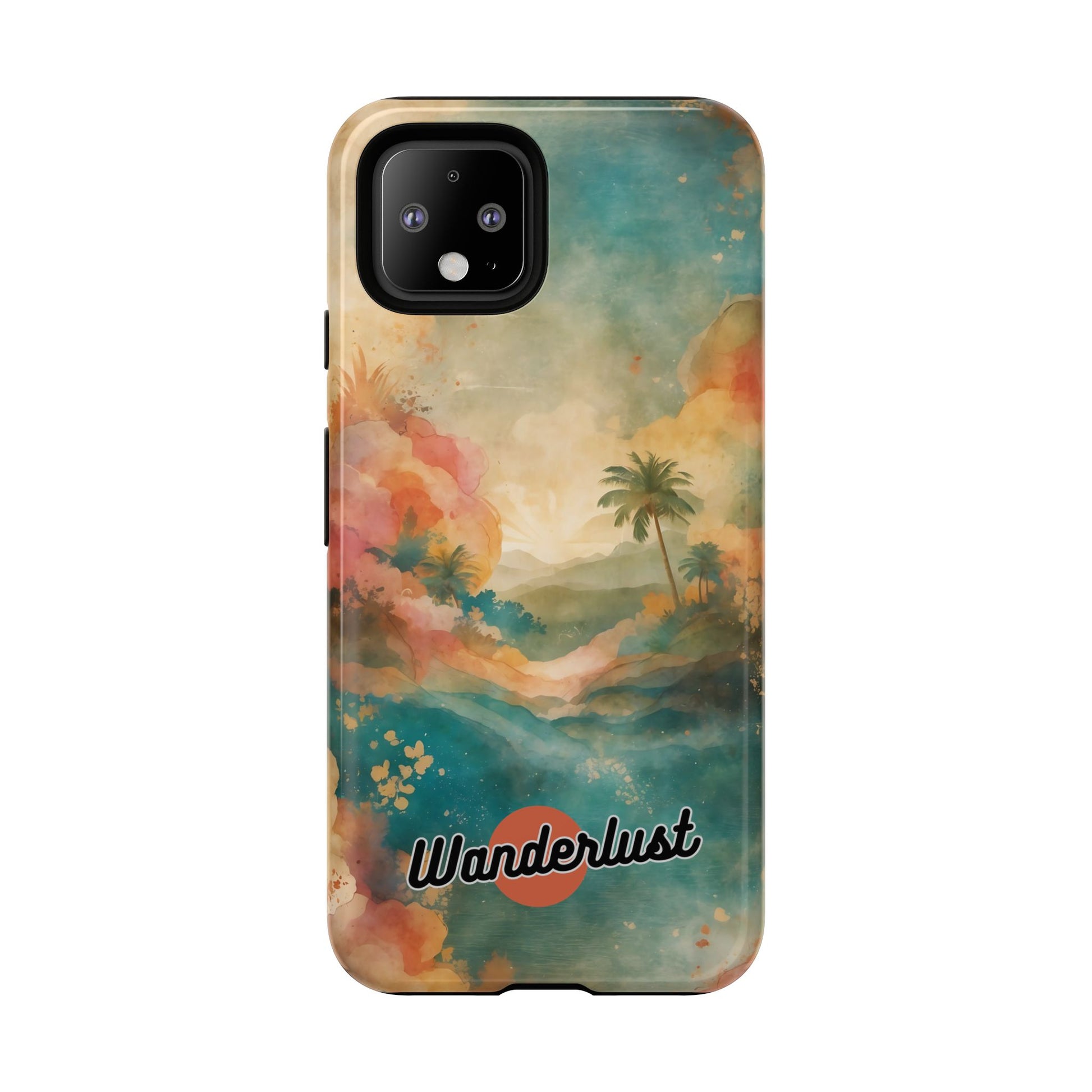 Tropical Earth View Wanderlust Tough Phone Case