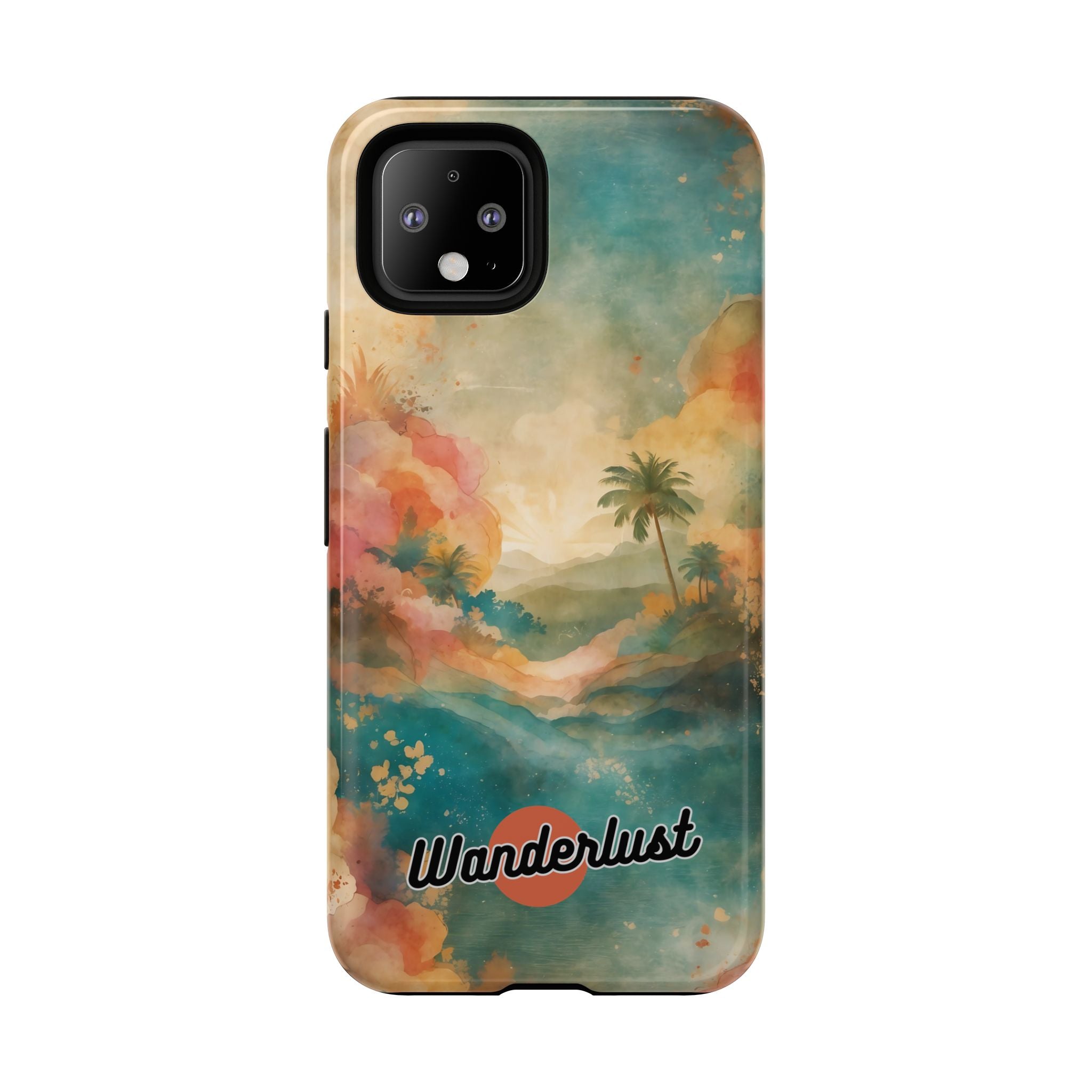 Tropical Earth View Wanderlust Tough Phone Case