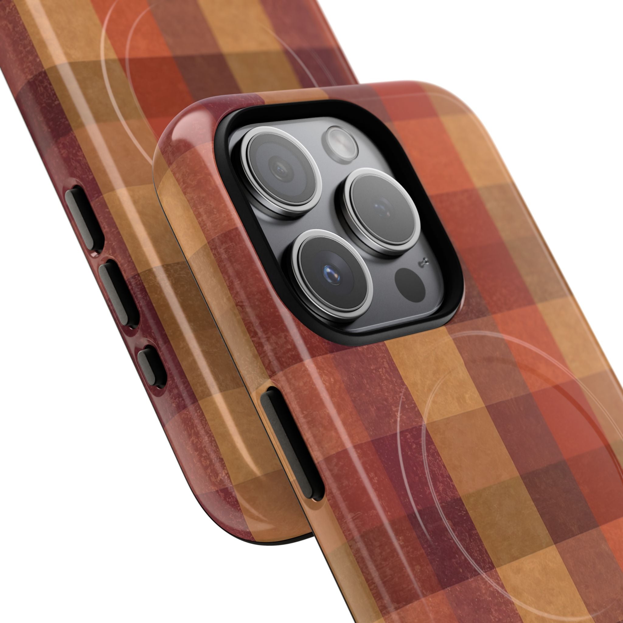 Plaid Tough Magnetic iPhone 7 Case