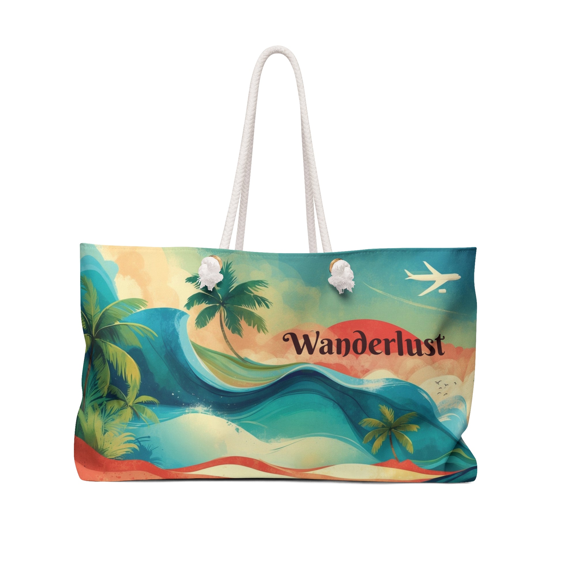 Tropical Wanderlust Weekender Tote Bag