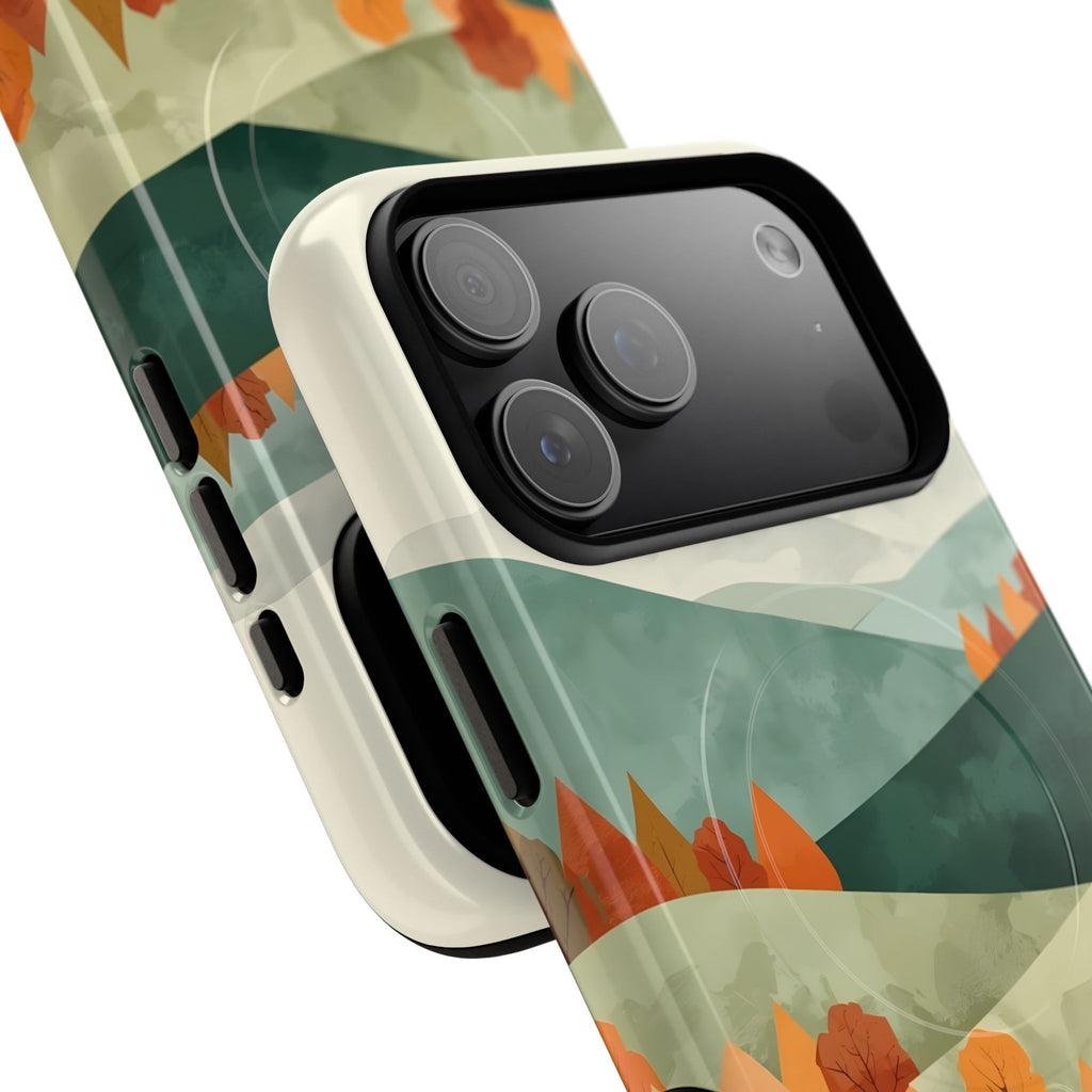 Nature-Inspired Tough Magnetic Cases