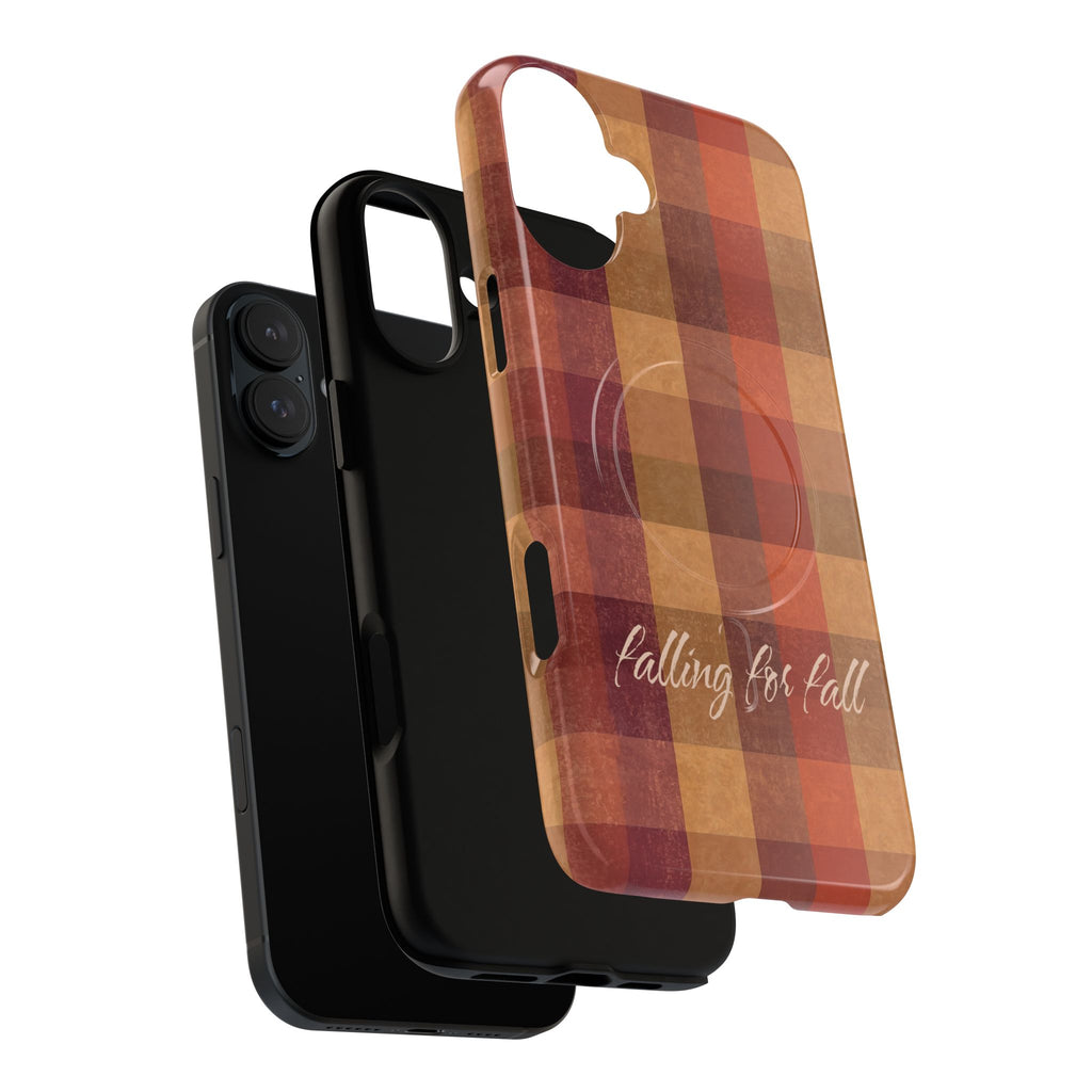 Plaid Tough Magnetic iPhone 7 Case