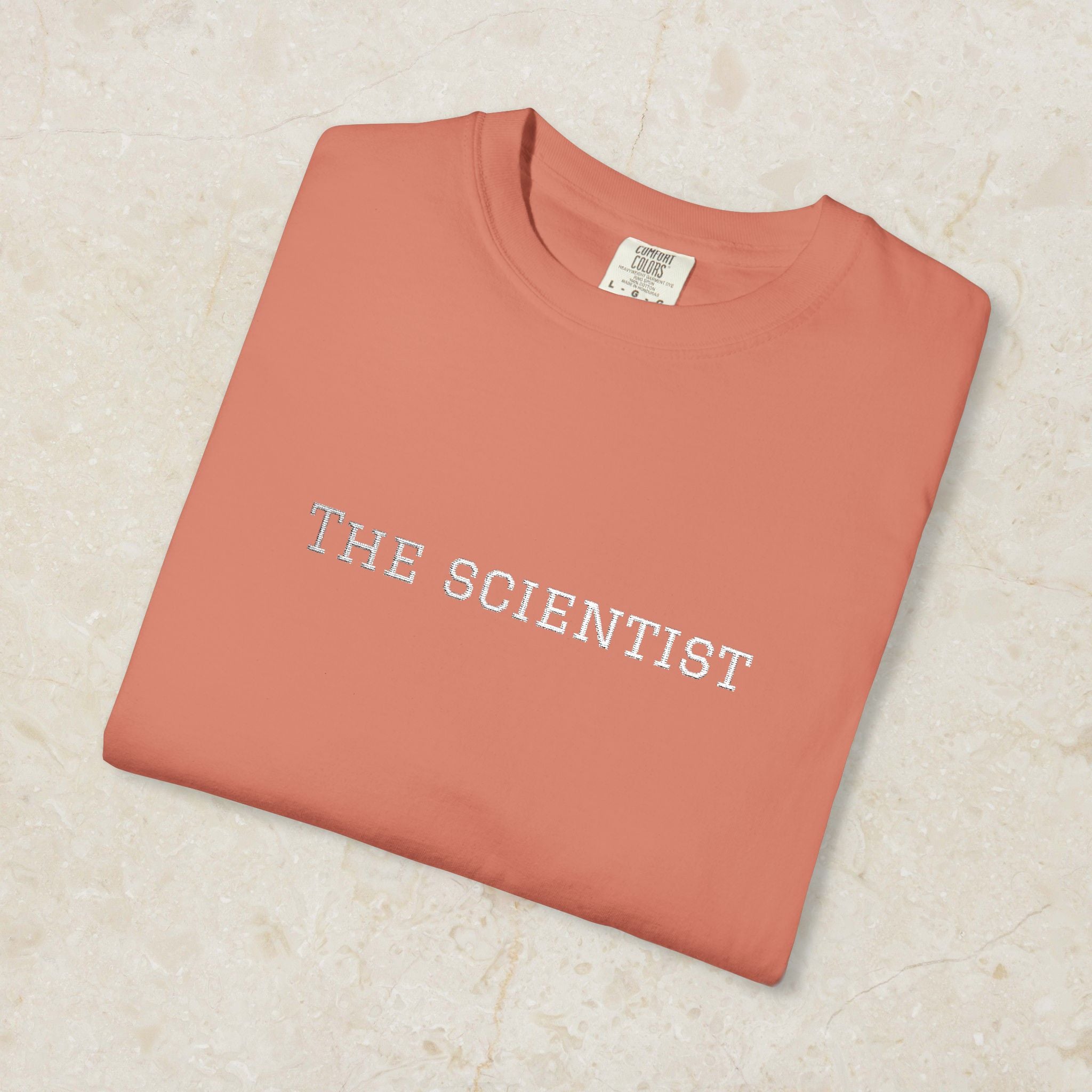 Embroidered Scientist Unisex T-Shirt