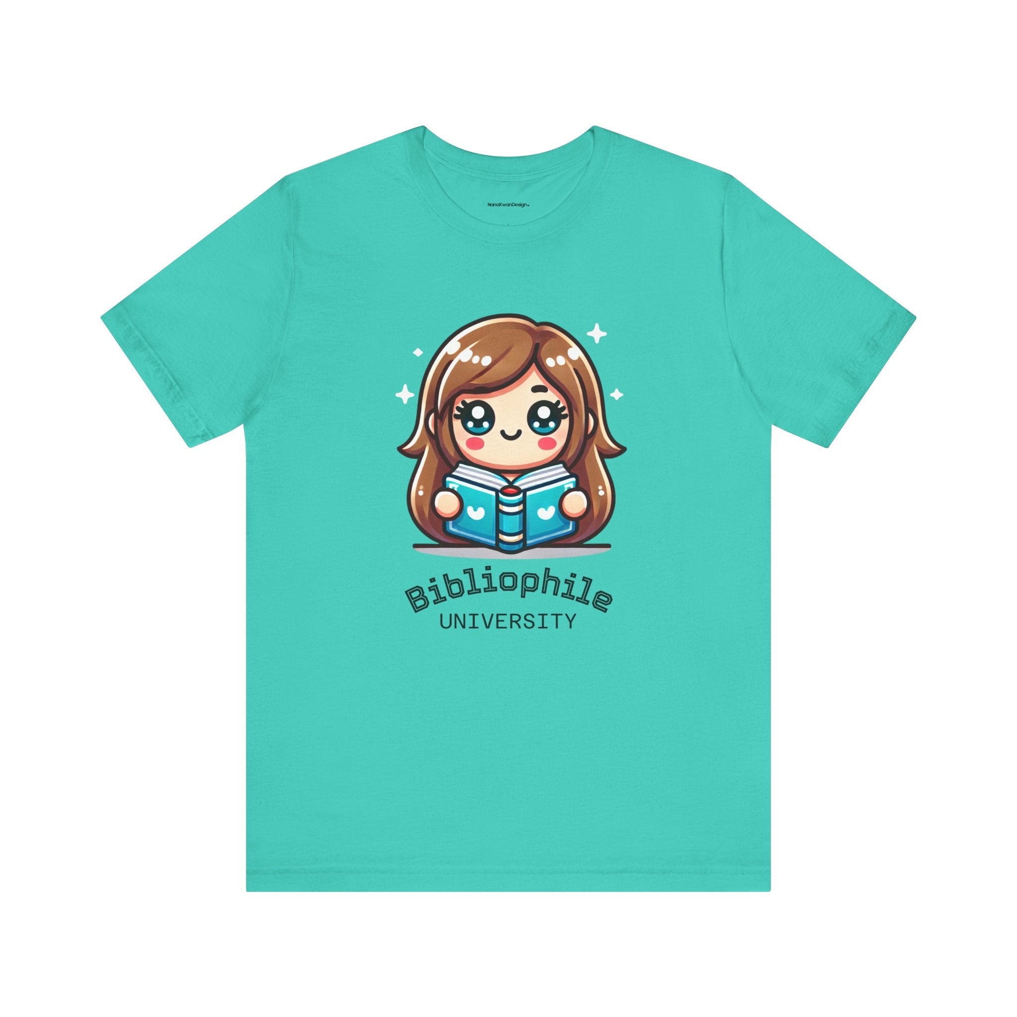 Cute Bibliophile University Tee