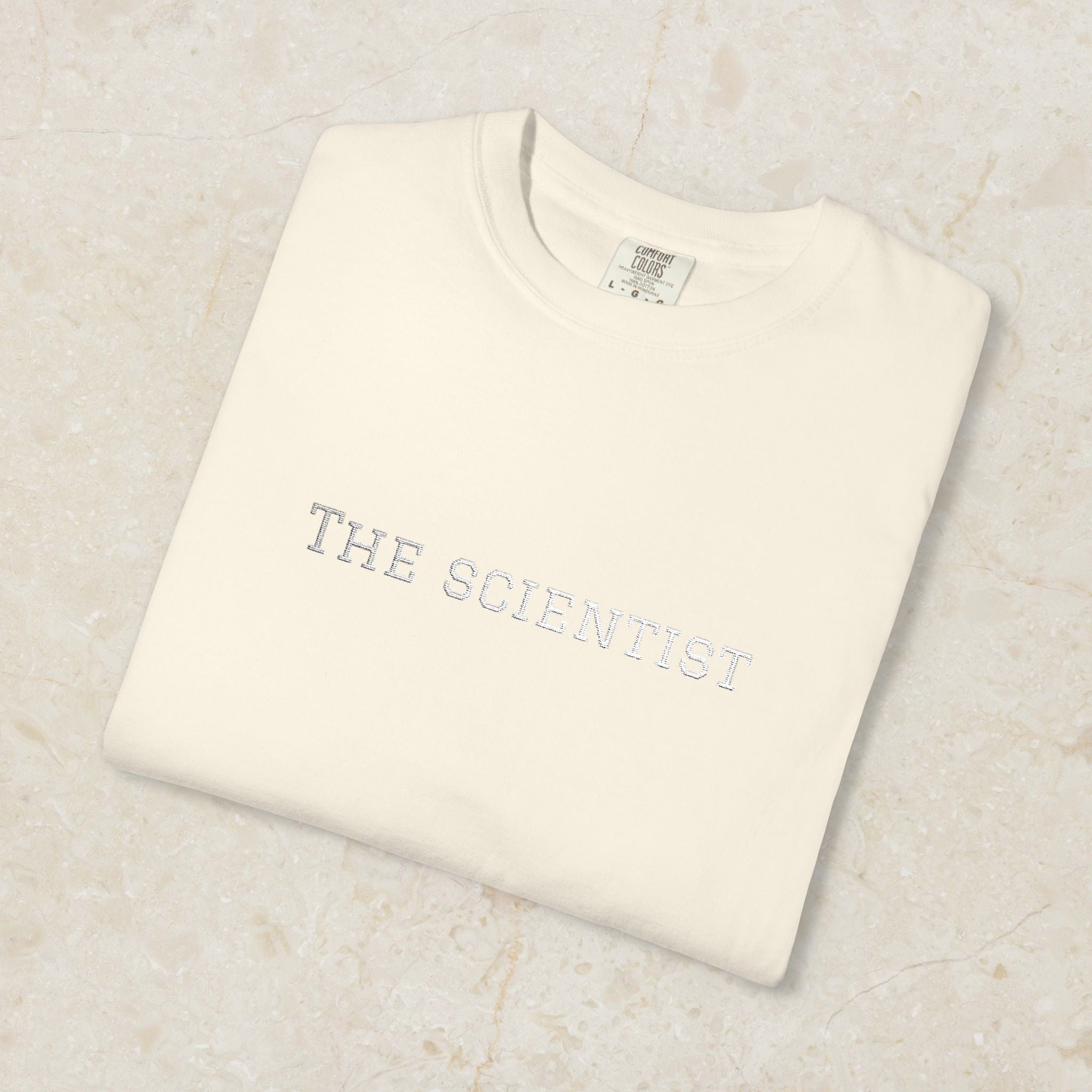 Embroidered Scientist Unisex T-Shirt
