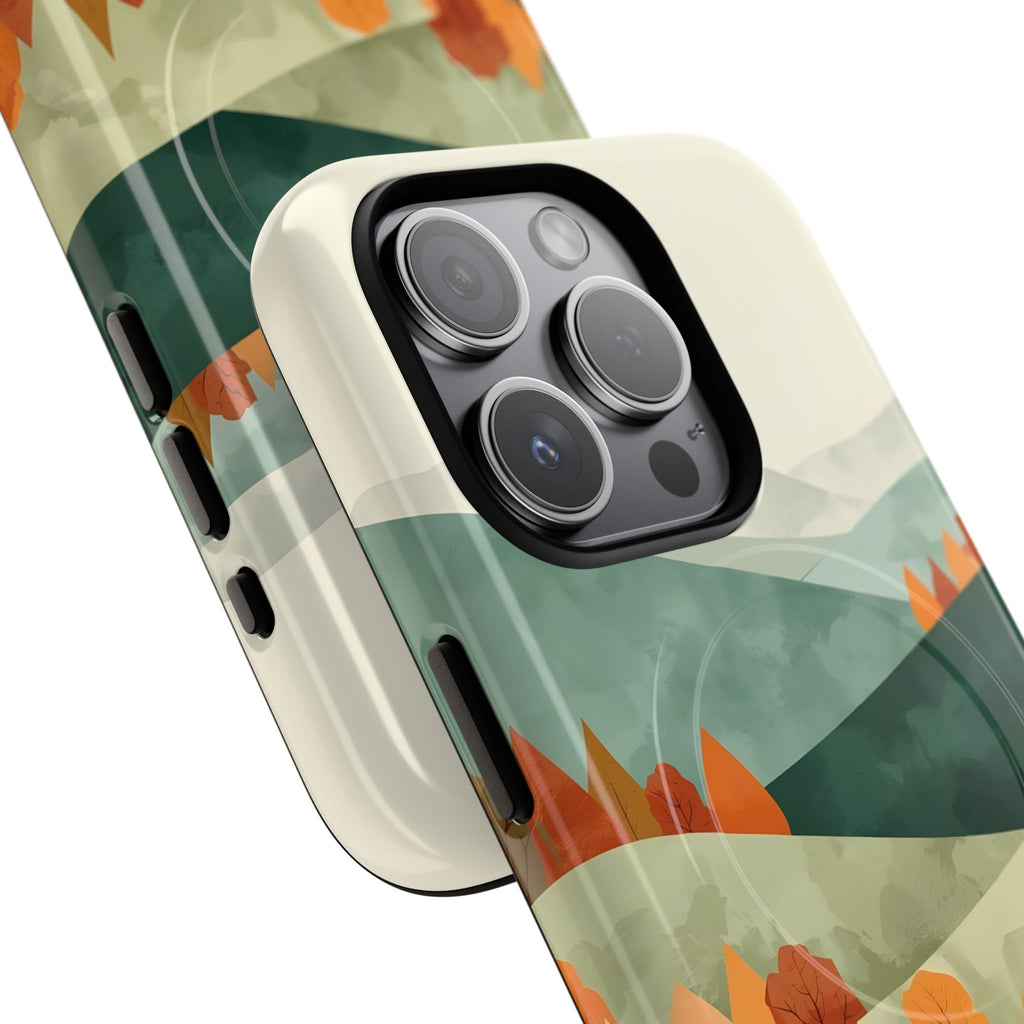 Nature-Inspired Tough Magnetic Cases