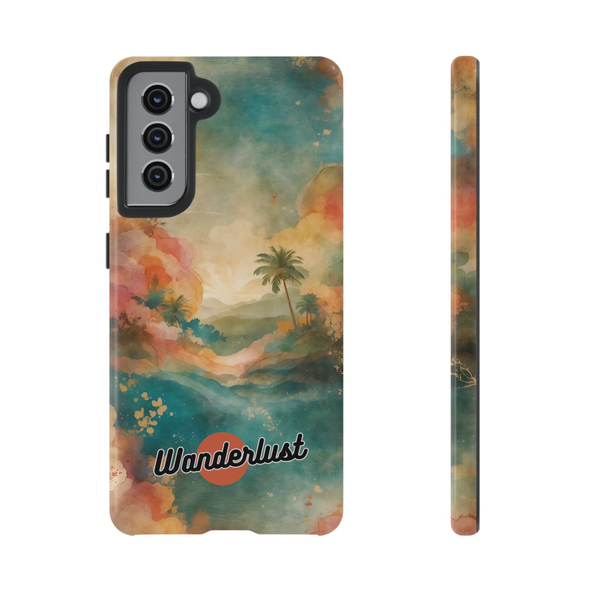 Tropical Earth View Wanderlust Tough Phone Case