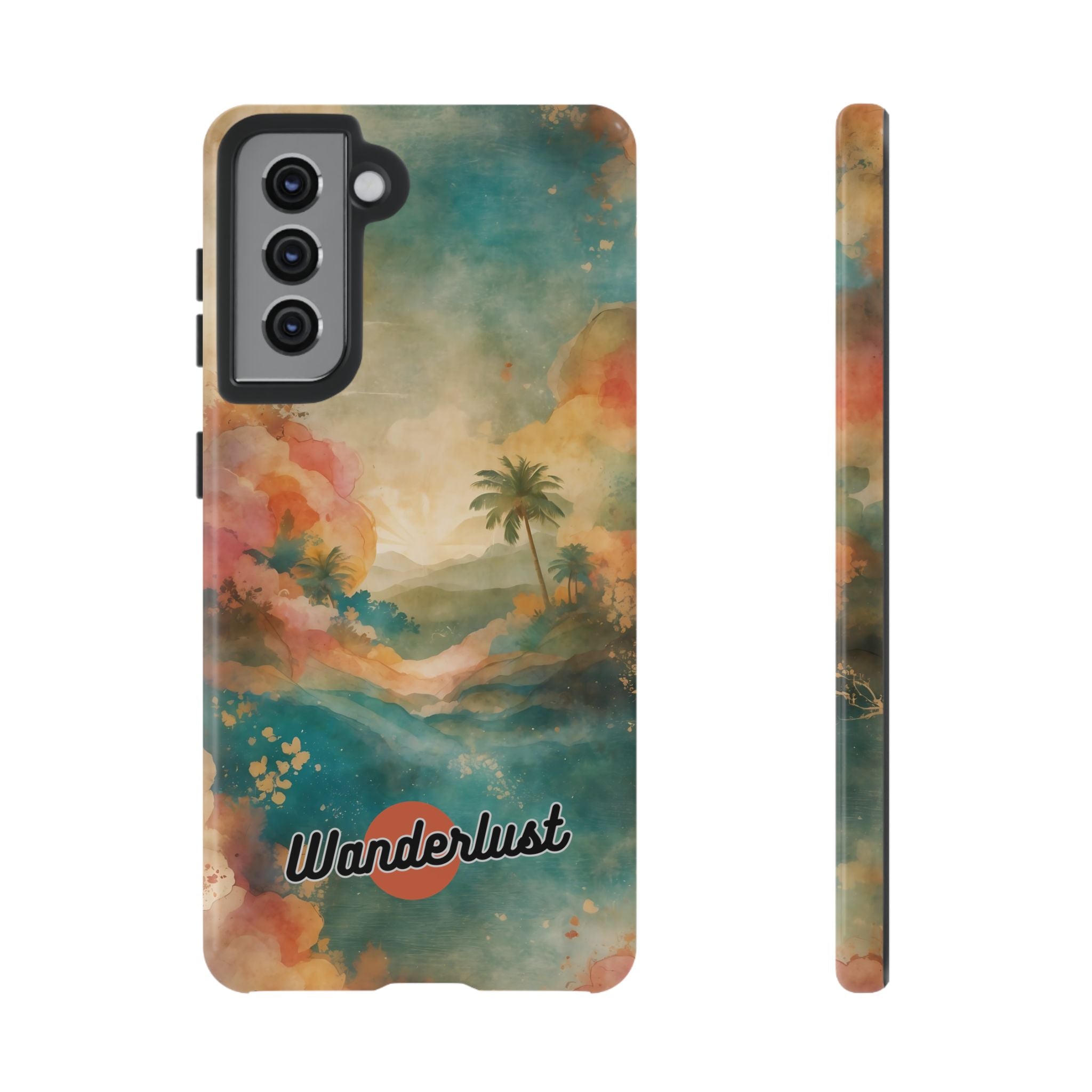 Tropical Earth View Wanderlust Tough Phone Case