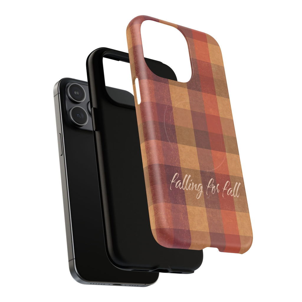Plaid Tough Magnetic iPhone 7 Case
