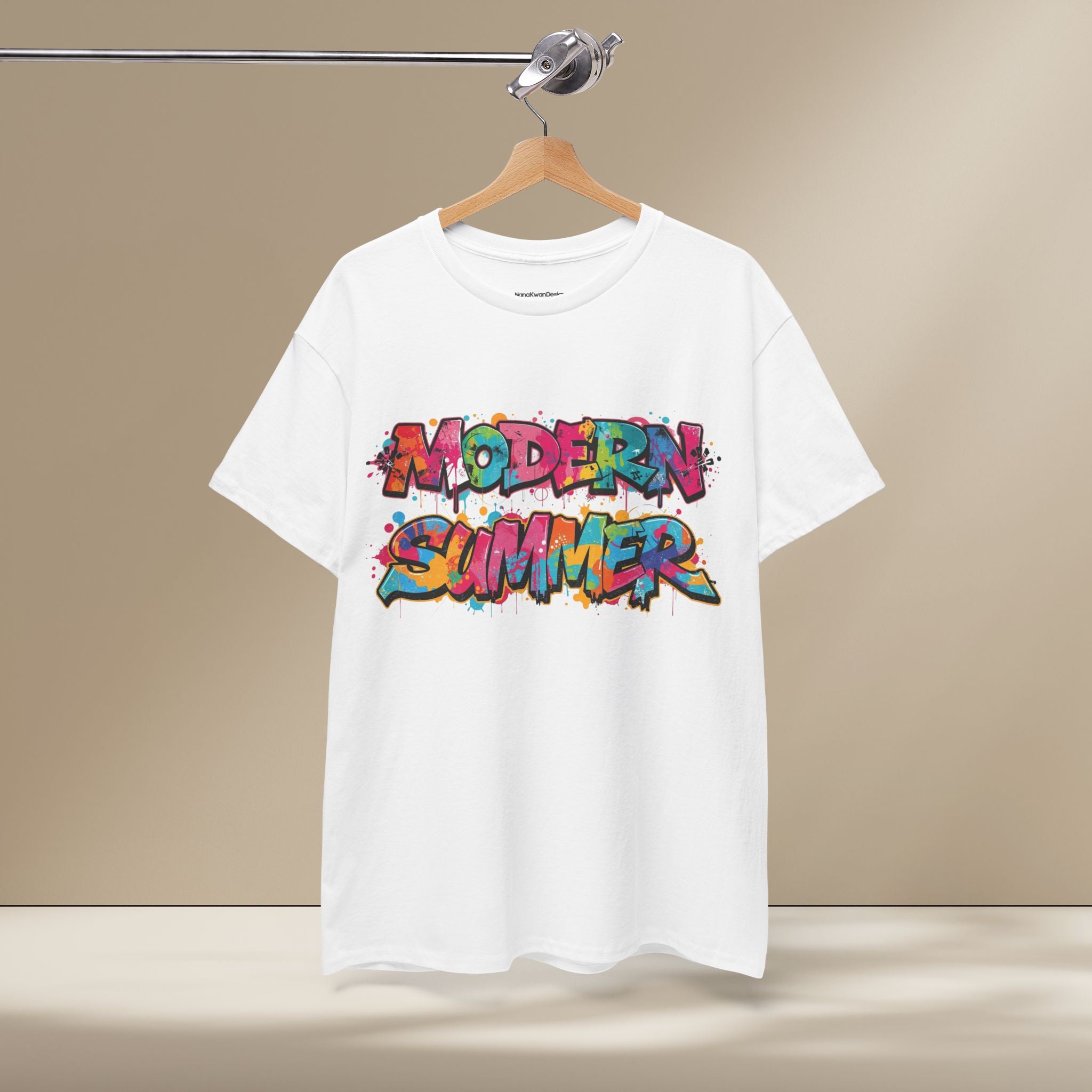 Graffiti Style Summer Women Tee