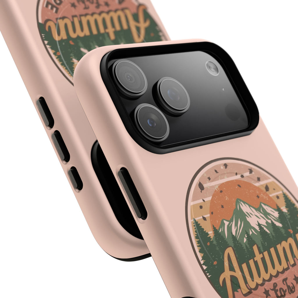 Autumn Adventure Magnetic Phone Case, Personalized Phone Cover