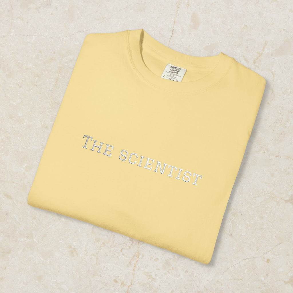 Embroidered Scientist Unisex T-Shirt