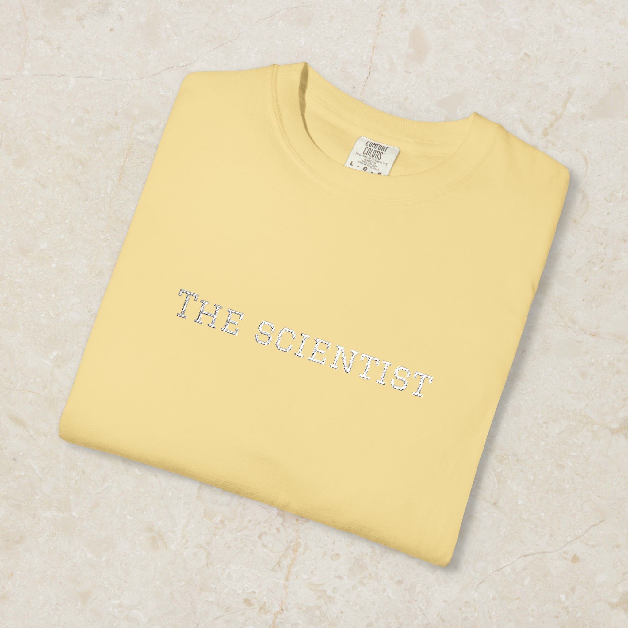 Embroidered Scientist Unisex T-Shirt